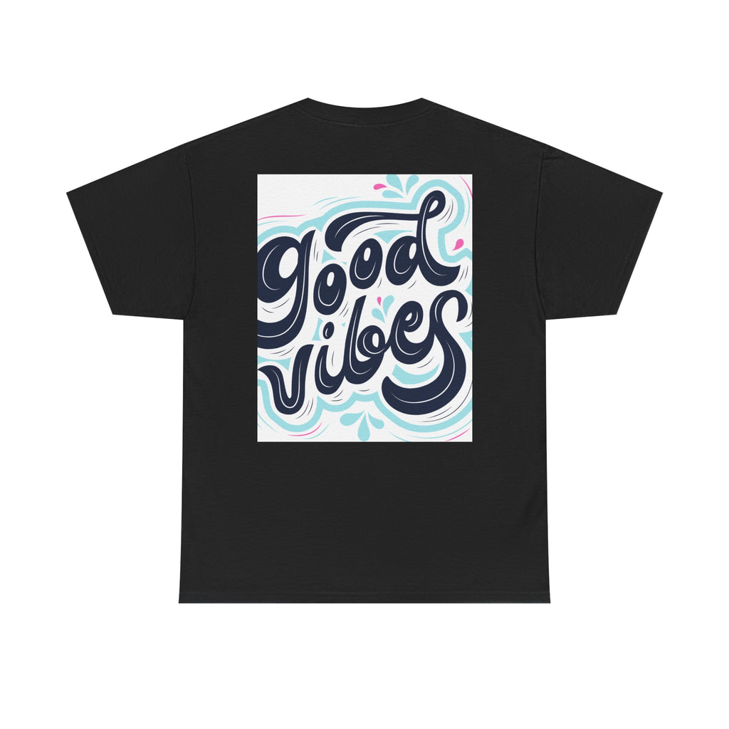Good Vibes T-Shirt — Retro Hand-Lettered Graphic Tee