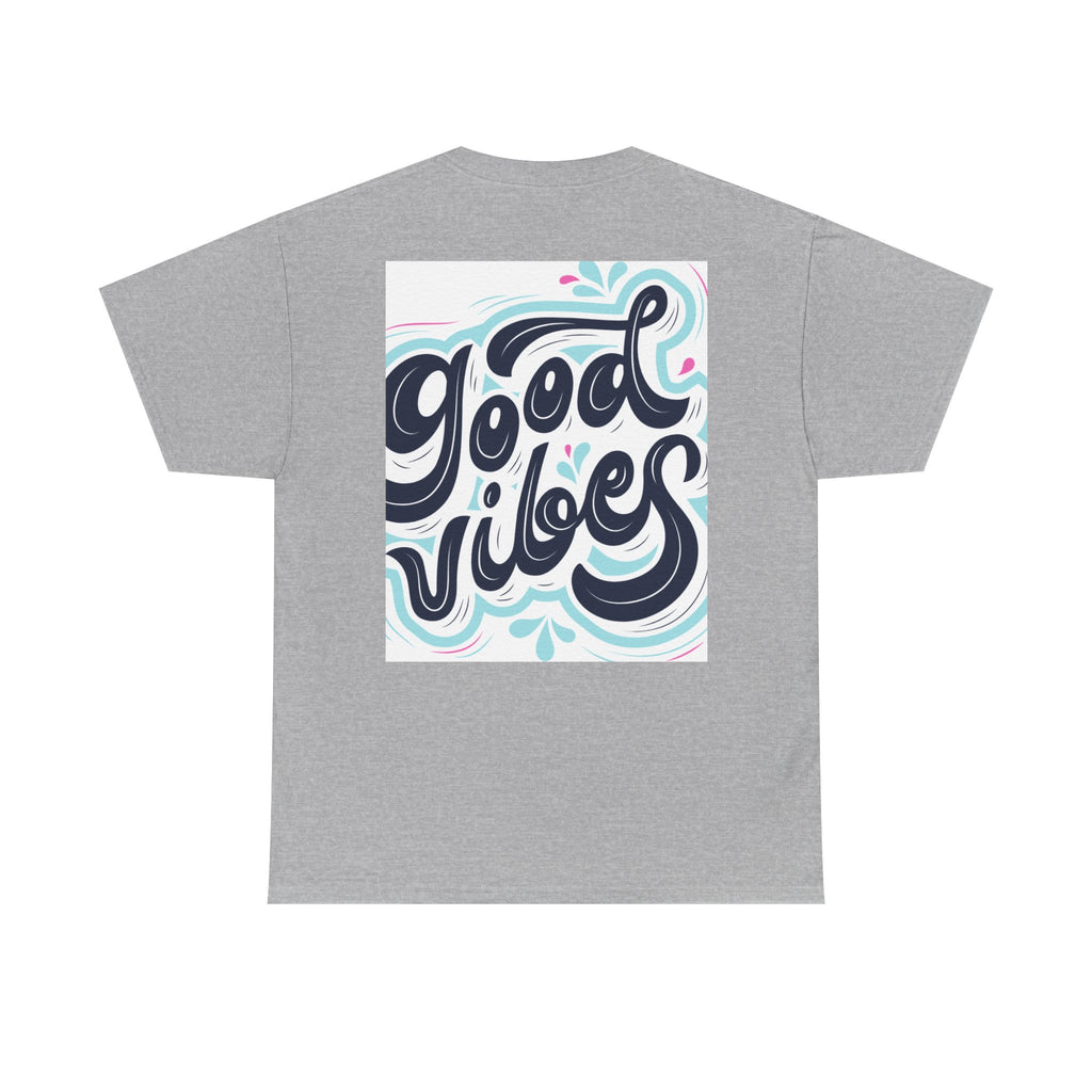 Good Vibes T-Shirt — Retro Hand-Lettered Graphic Tee