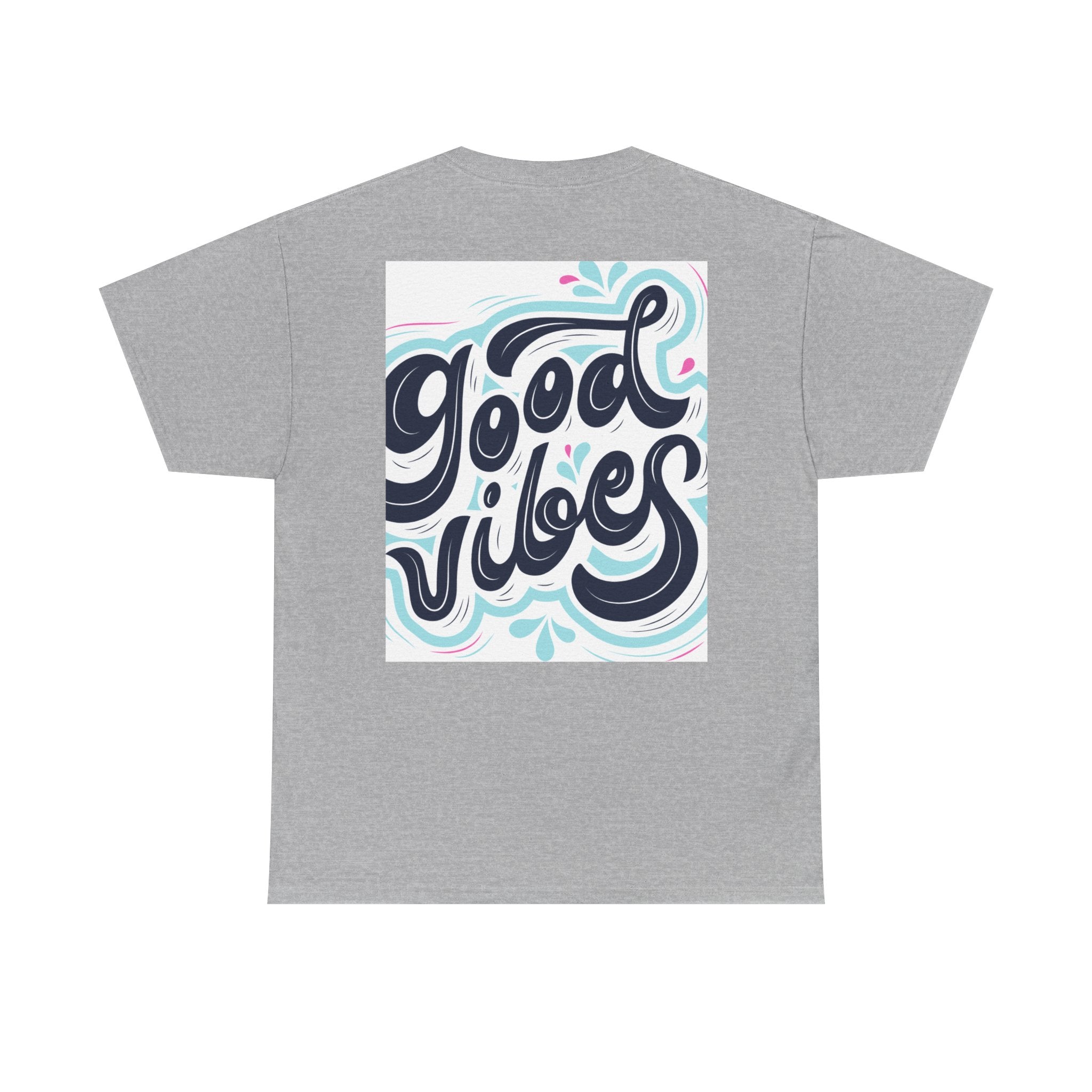 Good Vibes T-Shirt — Retro Hand-Lettered Graphic Tee