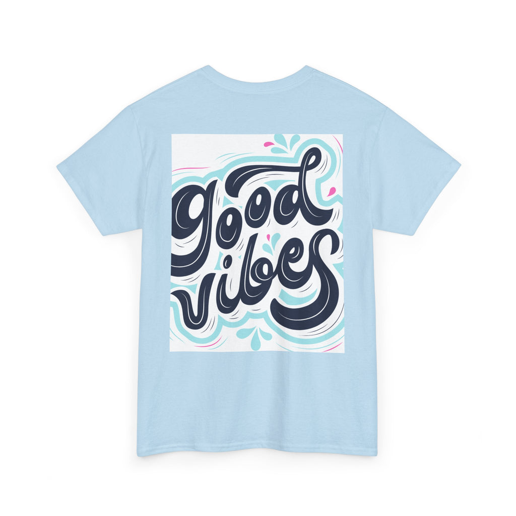 Good Vibes T-Shirt — Retro Hand-Lettered Graphic Tee