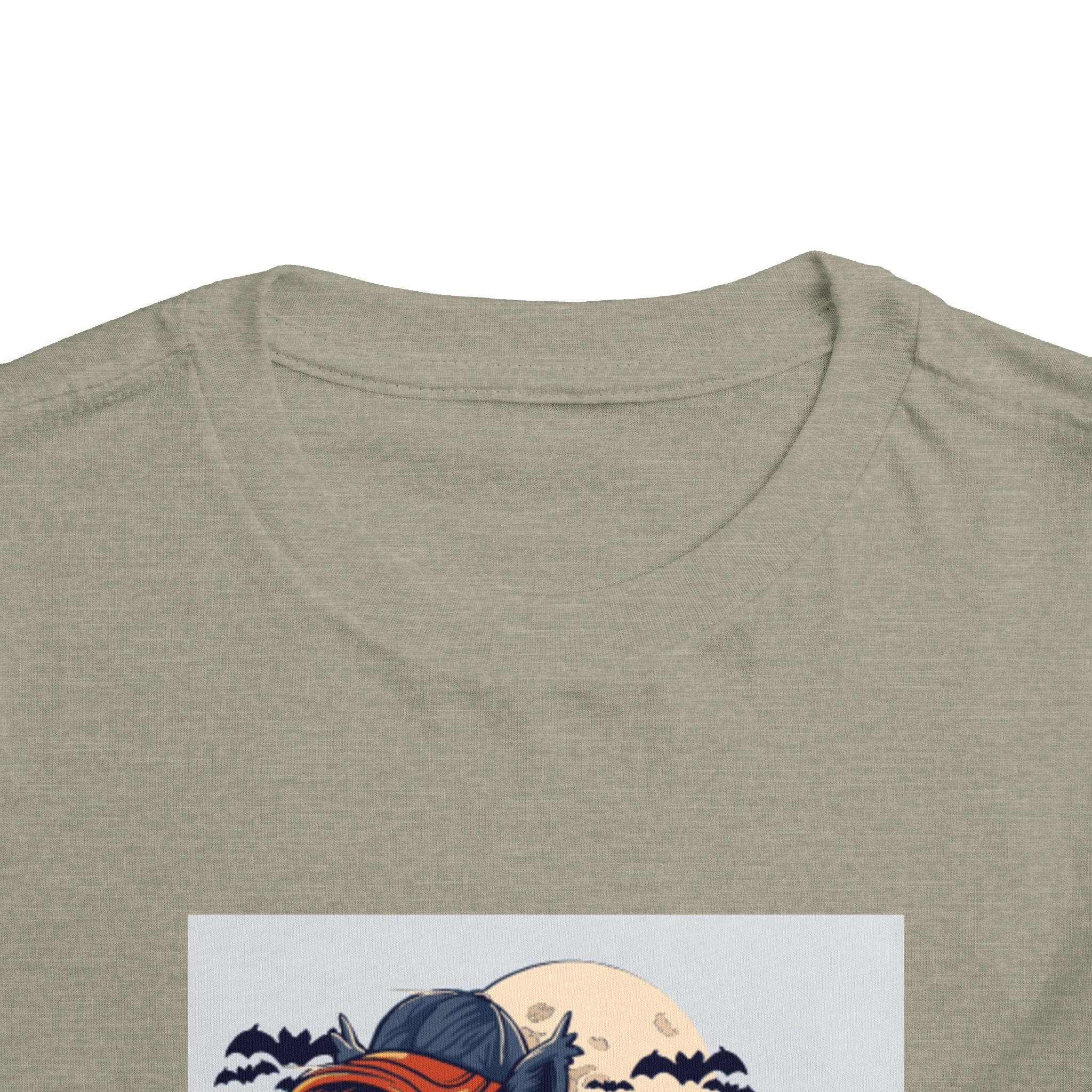 Toddler Halloween Skateboard Tee — Trick-or-Treat Puppy Pumpkin