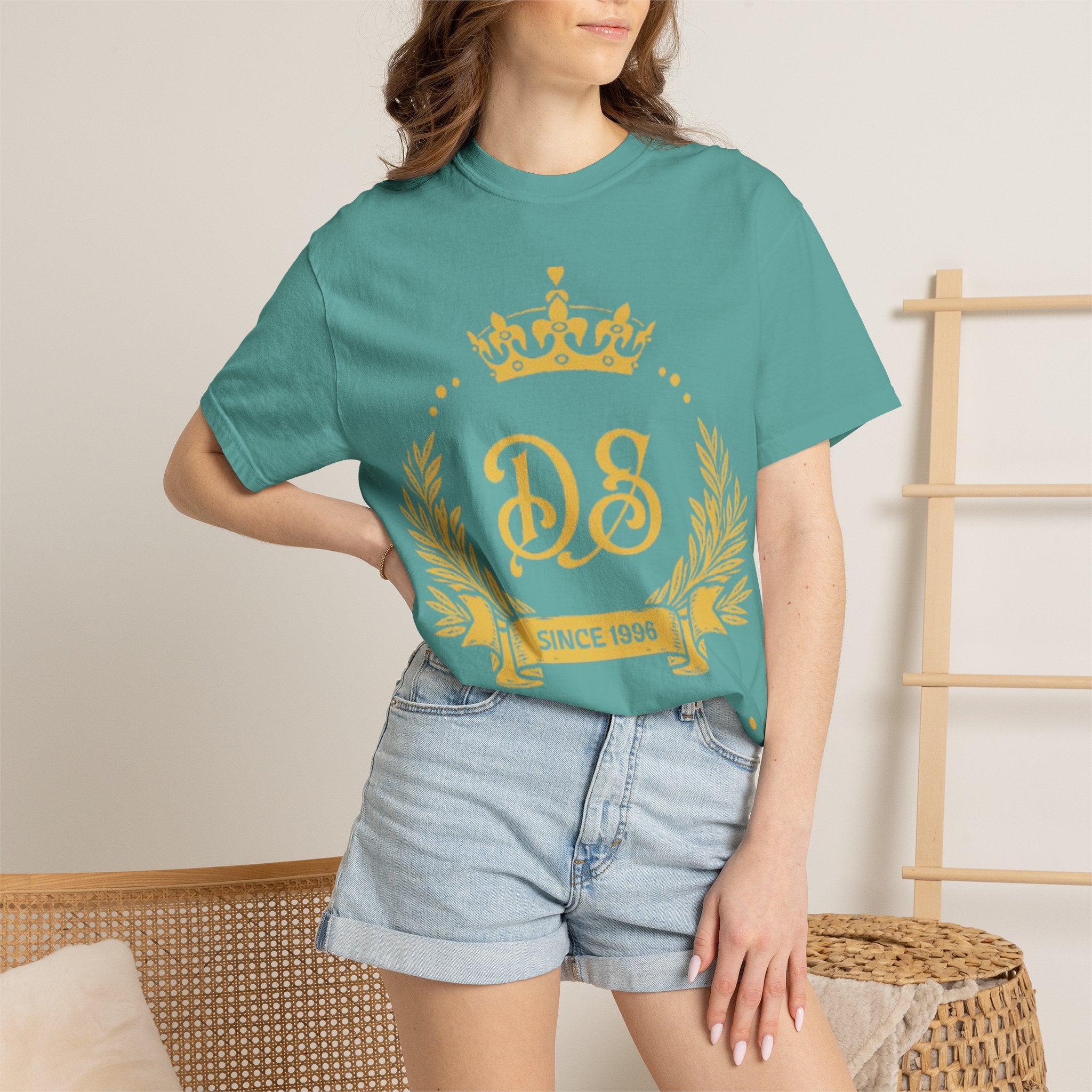 Crest Logo T-Shirt — "DS Since 1996" Vintage Crown Tee