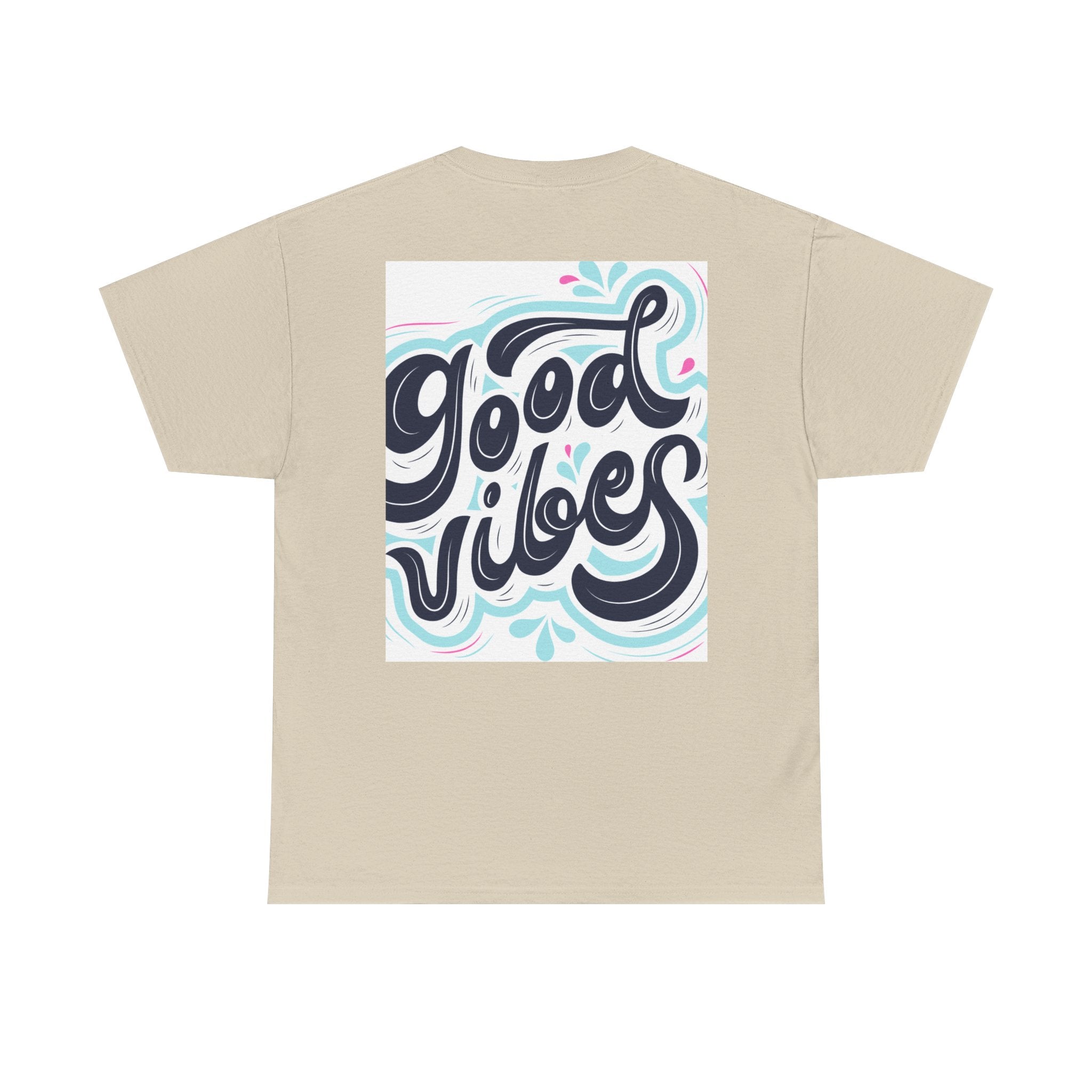 Good Vibes T-Shirt — Retro Hand-Lettered Graphic Tee