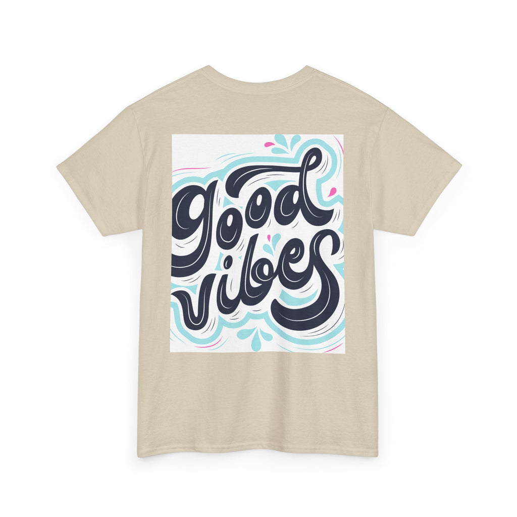 Good Vibes T-Shirt — Retro Hand-Lettered Graphic Tee