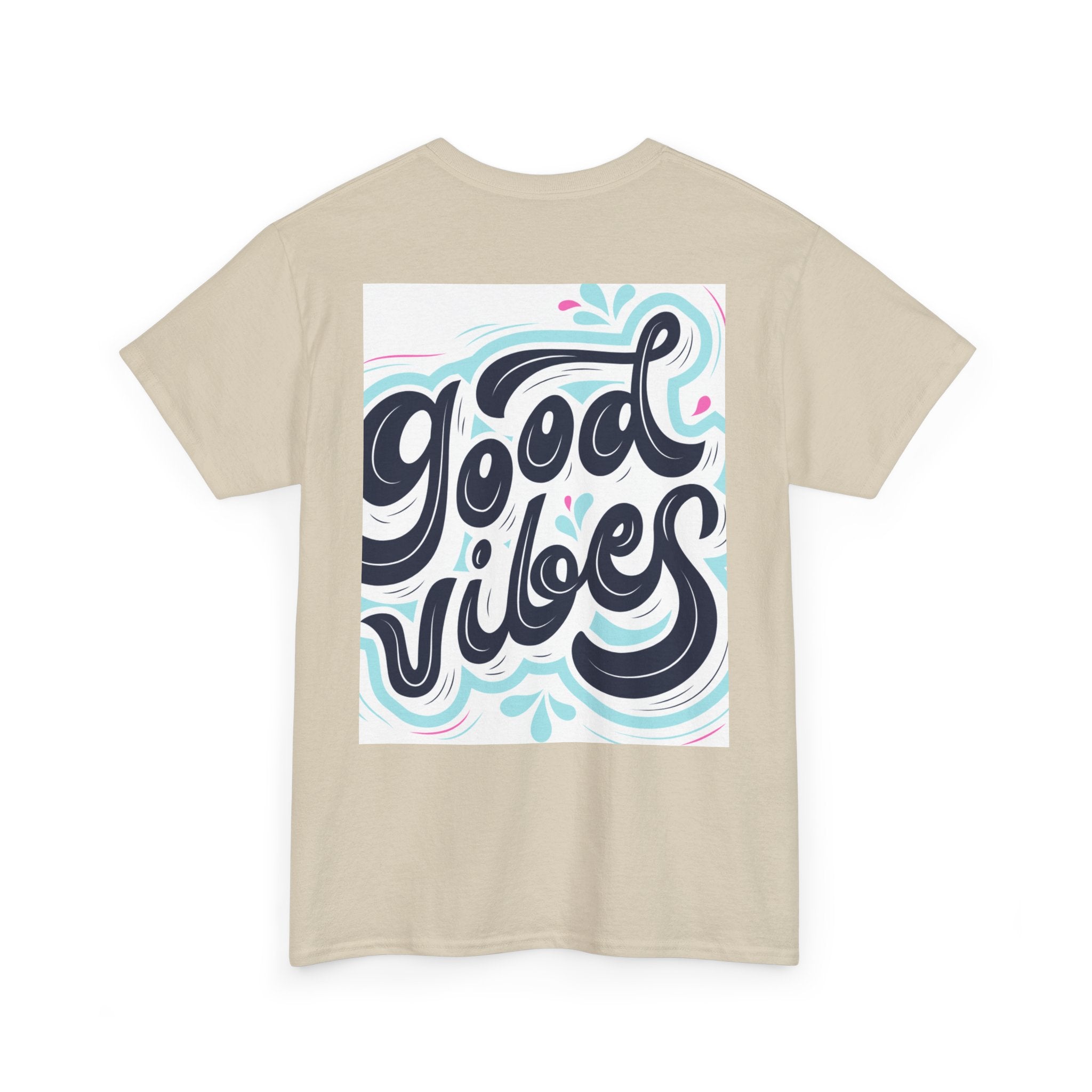 Good Vibes T-Shirt — Retro Hand-Lettered Graphic Tee