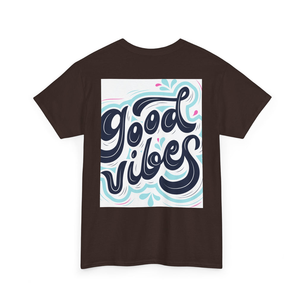 Good Vibes T-Shirt — Retro Hand-Lettered Graphic Tee