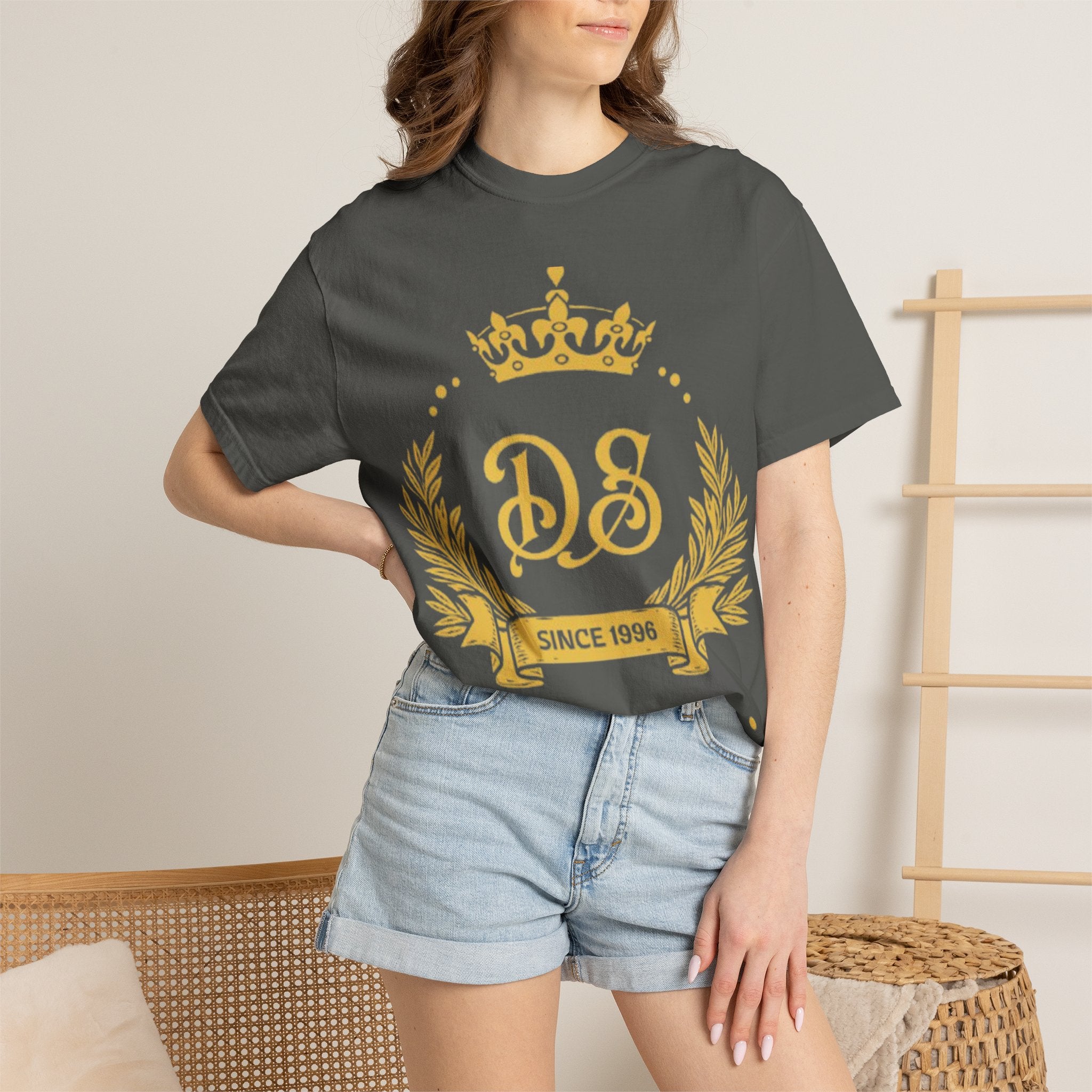 Crest Logo T-Shirt — "DS Since 1996" Vintage Crown Tee