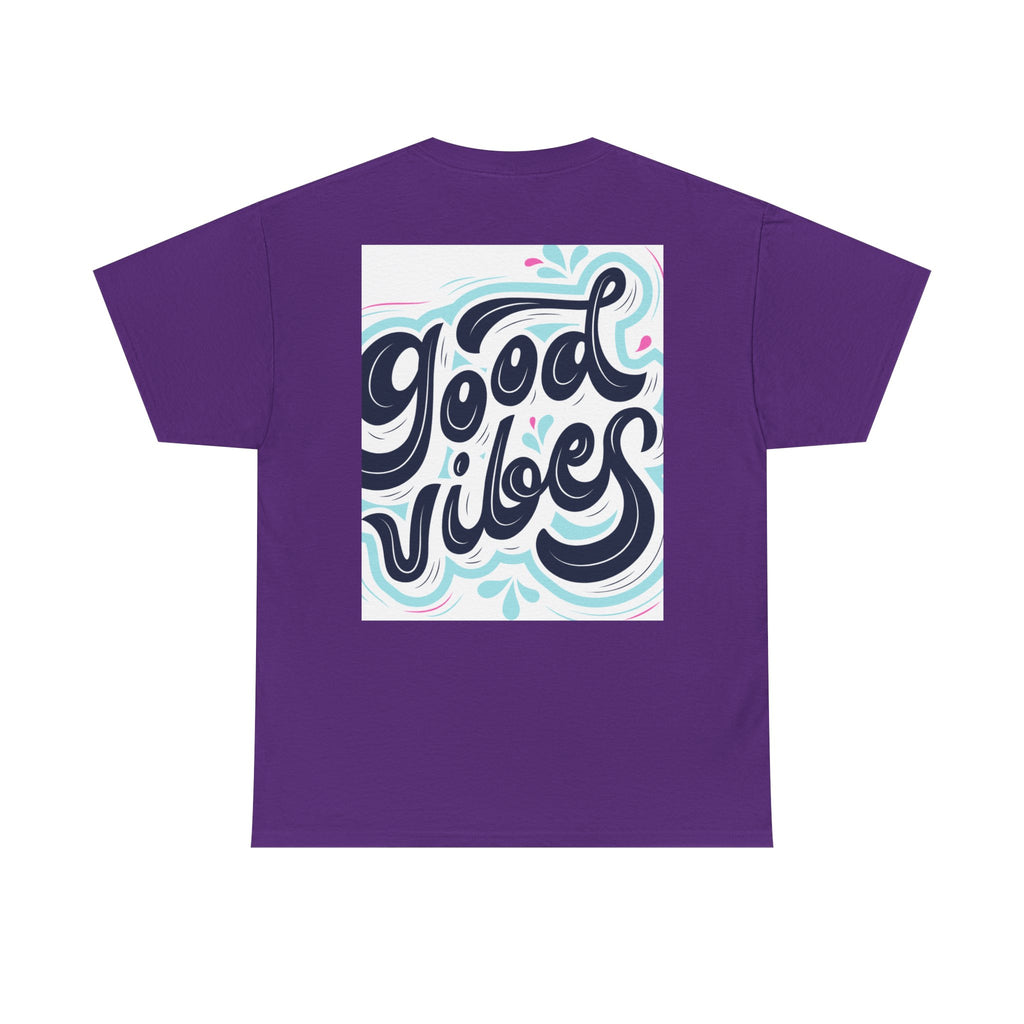 Good Vibes T-Shirt — Retro Hand-Lettered Graphic Tee