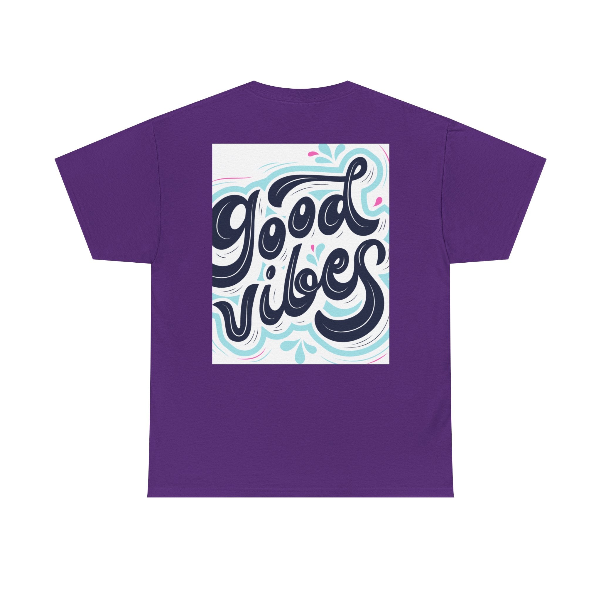 Good Vibes T-Shirt — Retro Hand-Lettered Graphic Tee