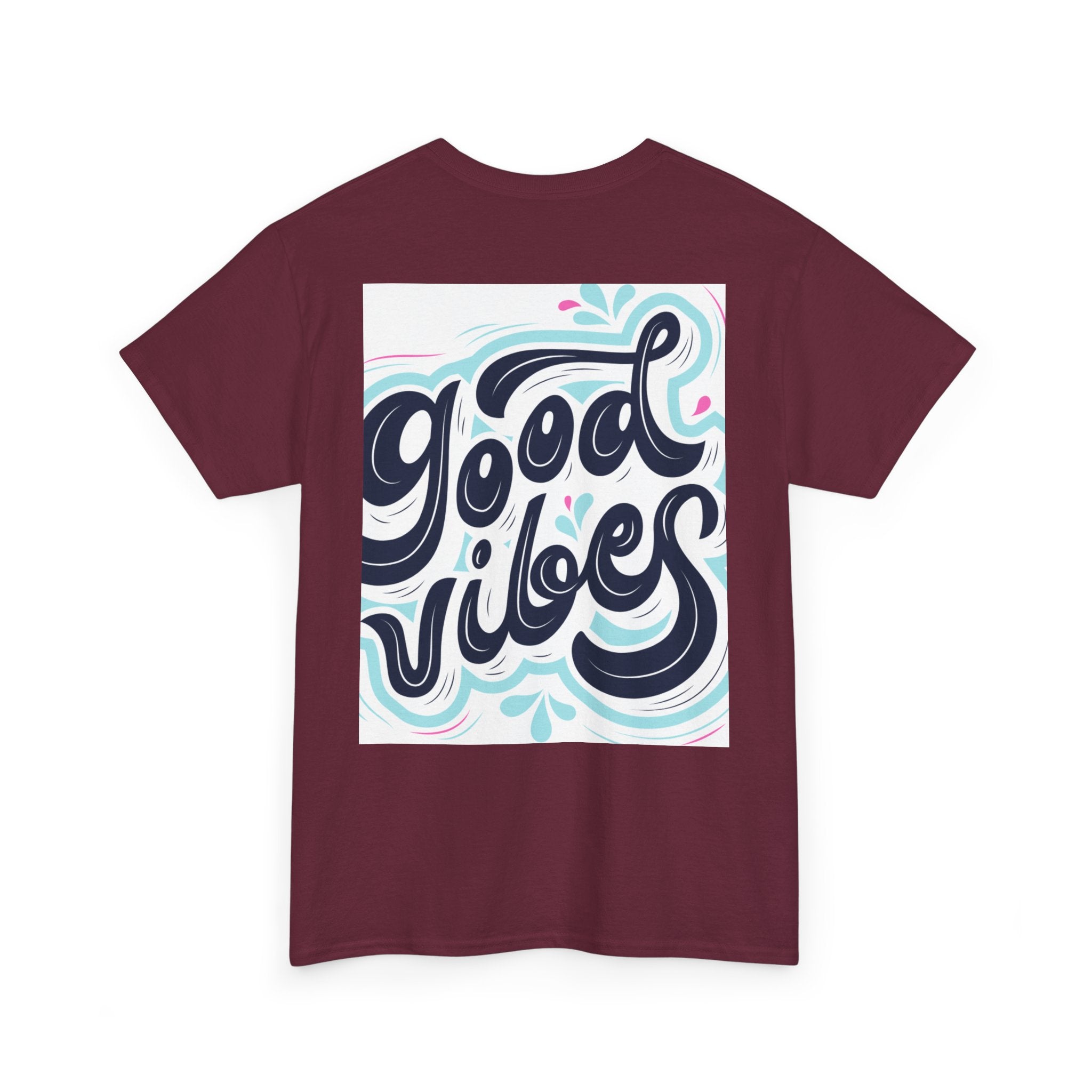Good Vibes T-Shirt — Retro Hand-Lettered Graphic Tee