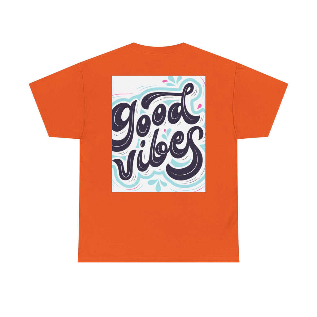 Good Vibes T-Shirt — Retro Hand-Lettered Graphic Tee