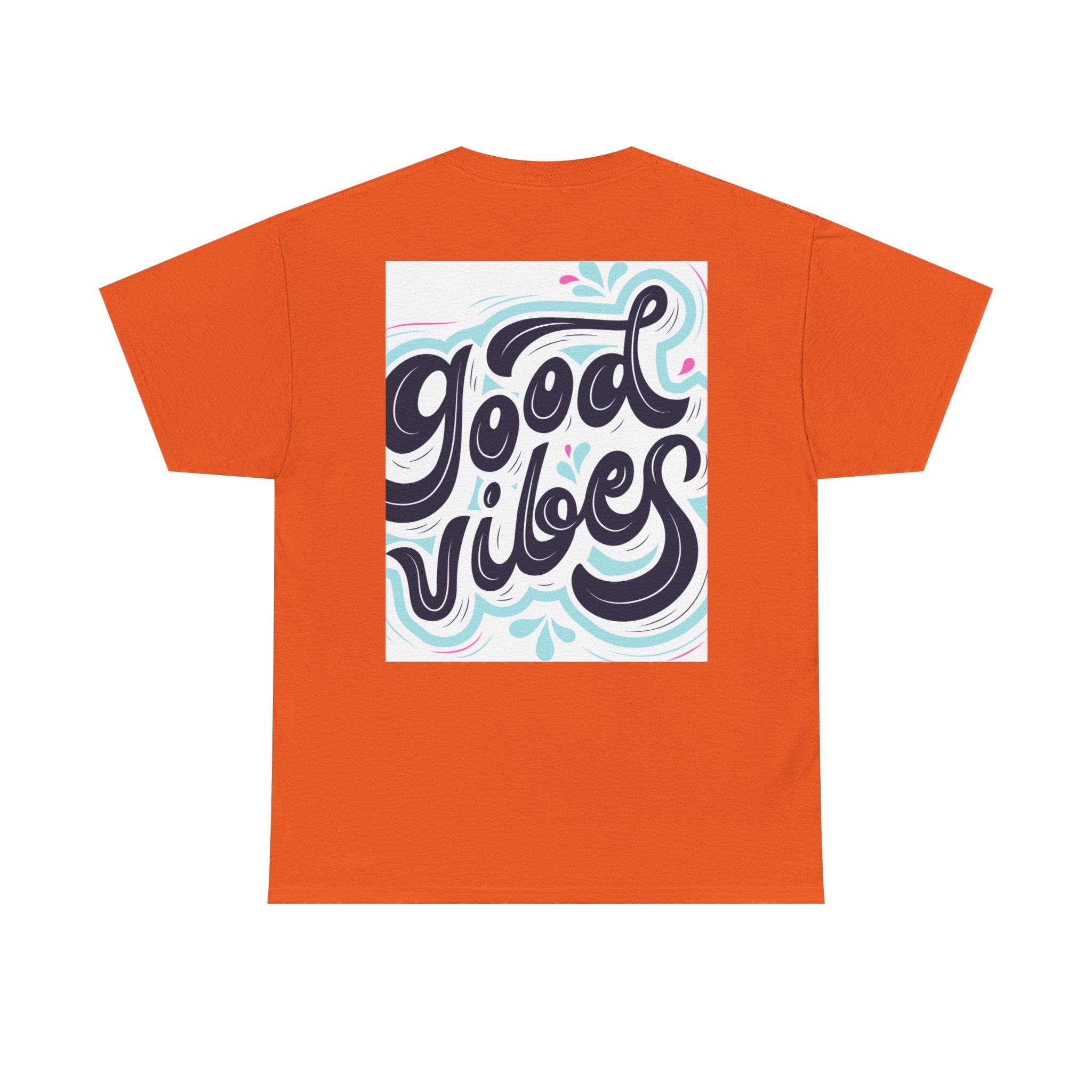 Good Vibes T-Shirt — Retro Hand-Lettered Graphic Tee