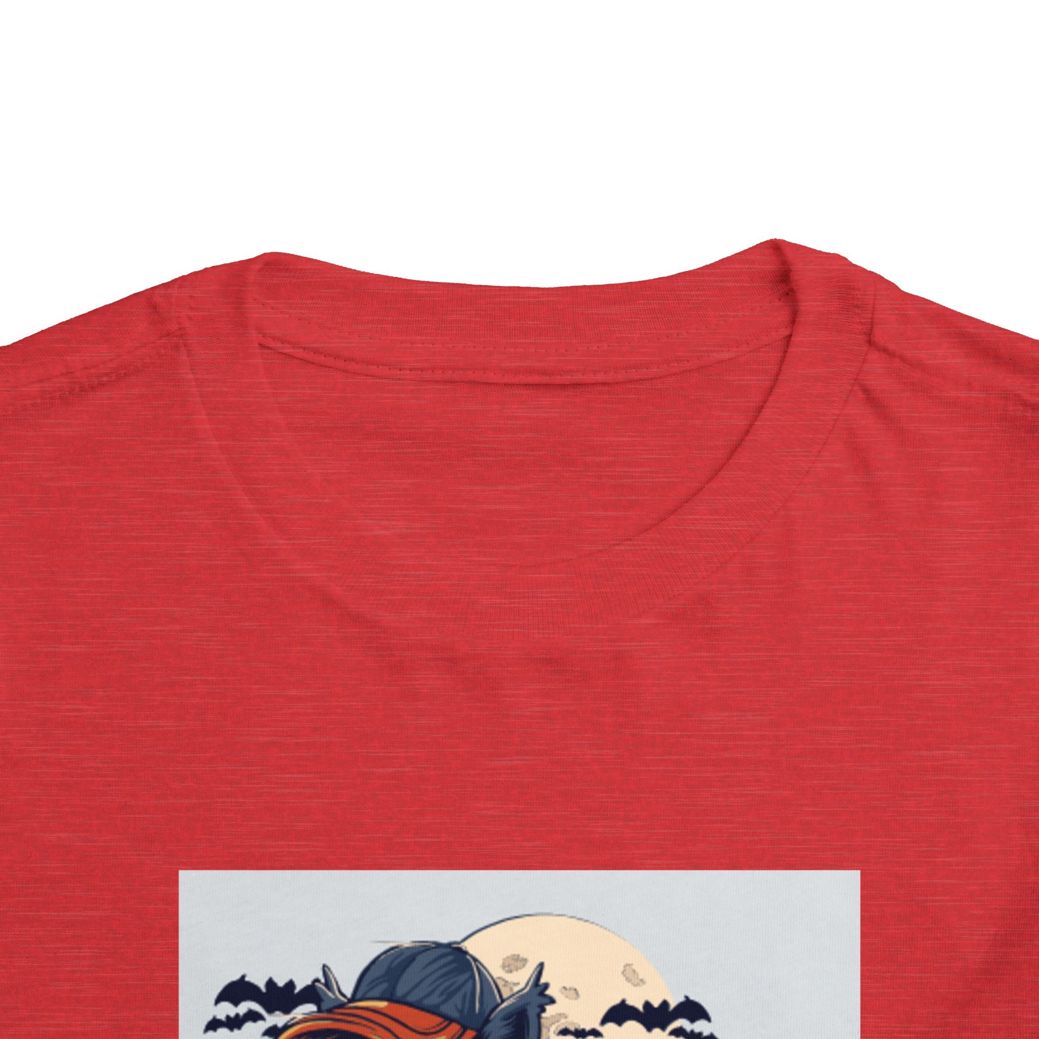Toddler Halloween Skateboard Tee — Trick-or-Treat Puppy Pumpkin