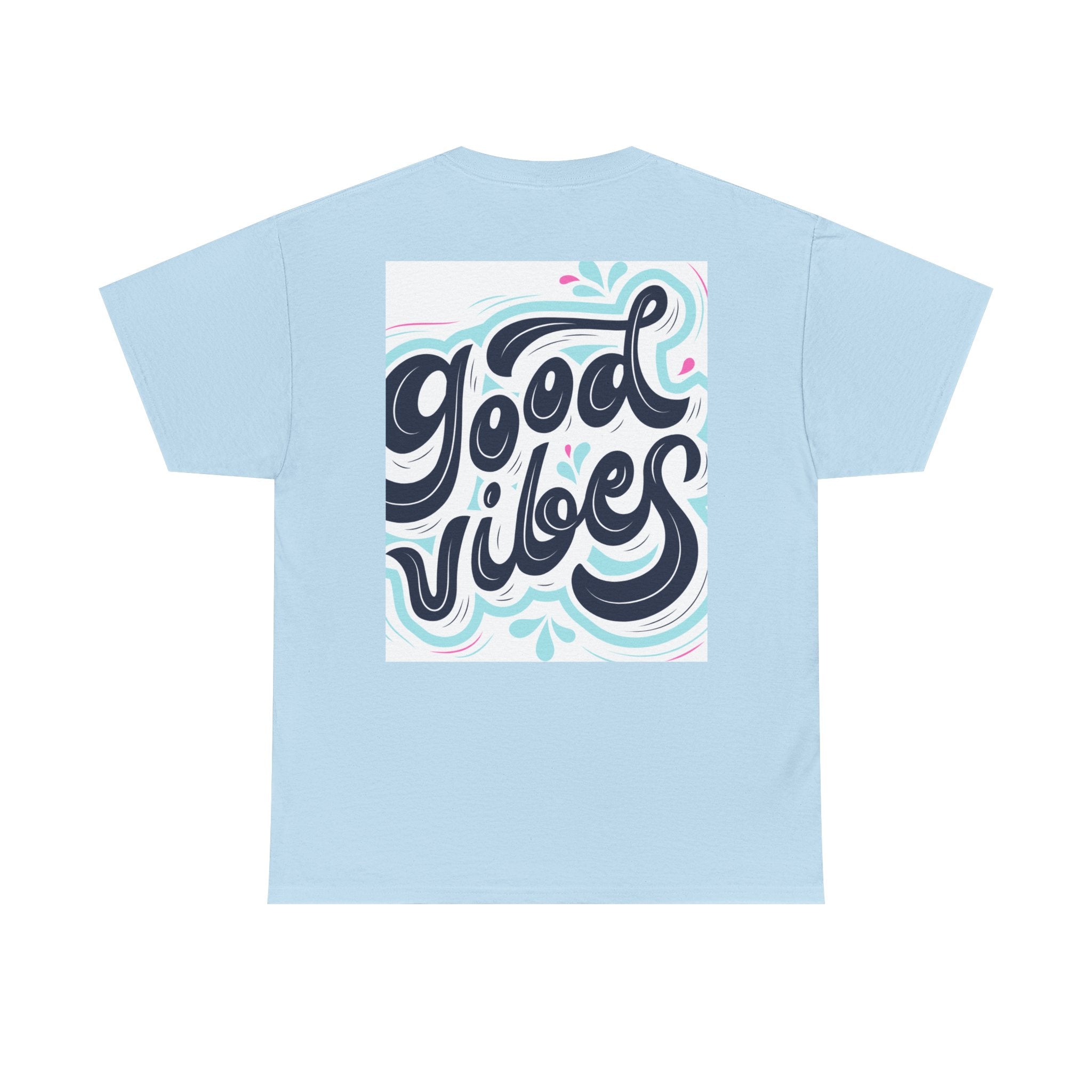 Good Vibes T-Shirt — Retro Hand-Lettered Graphic Tee