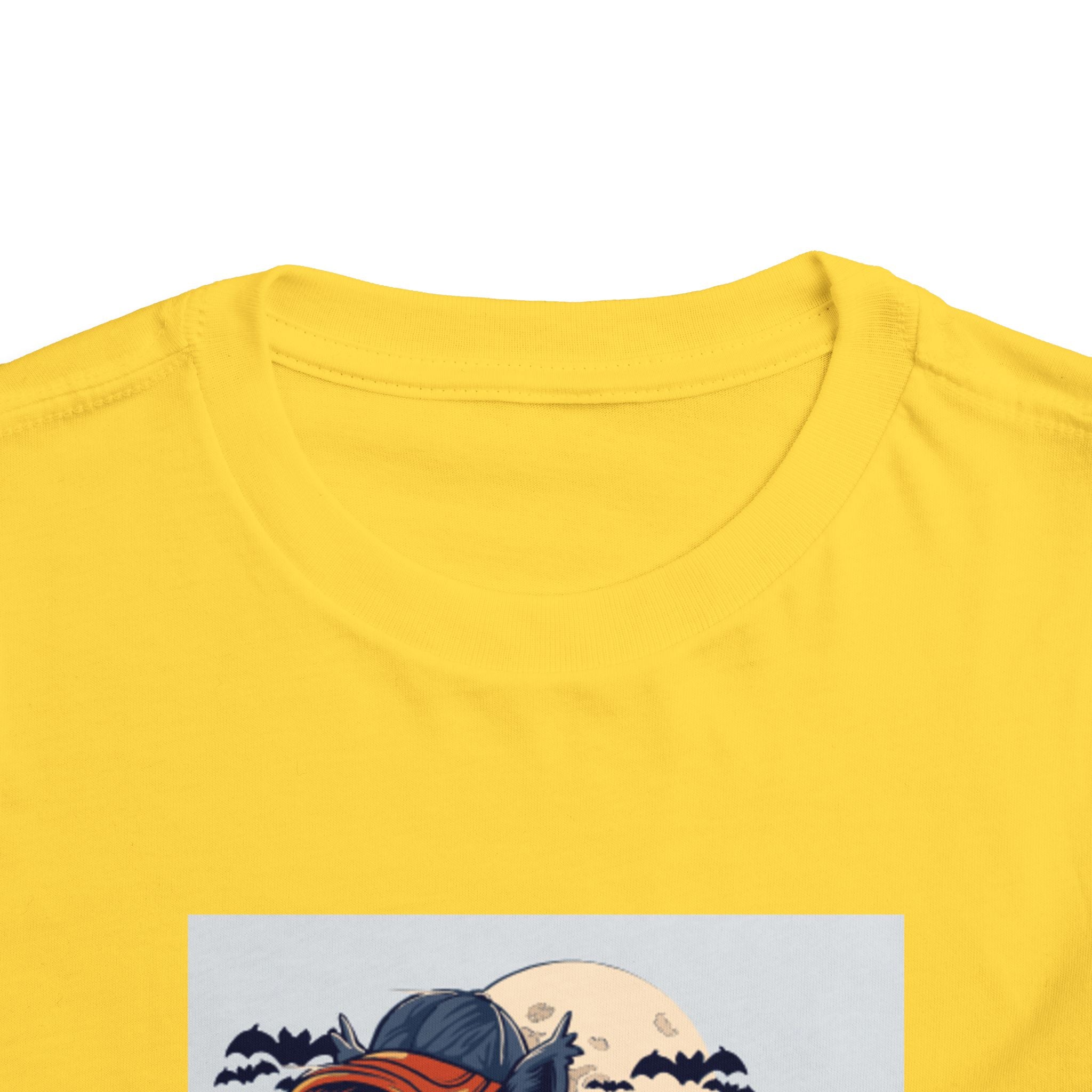 Toddler Halloween Skateboard Tee — Trick-or-Treat Puppy Pumpkin