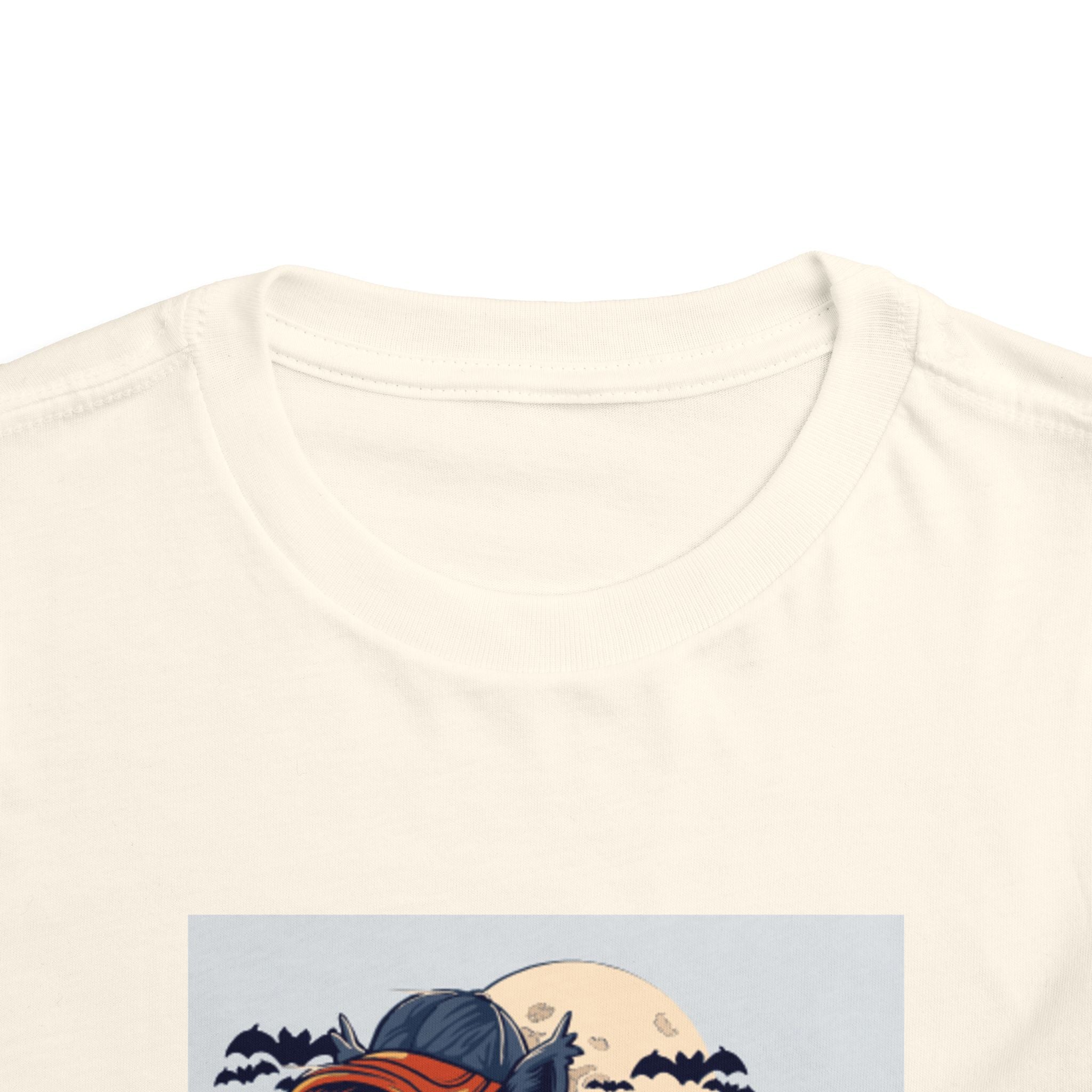 Toddler Halloween Skateboard Tee — Trick-or-Treat Puppy Pumpkin