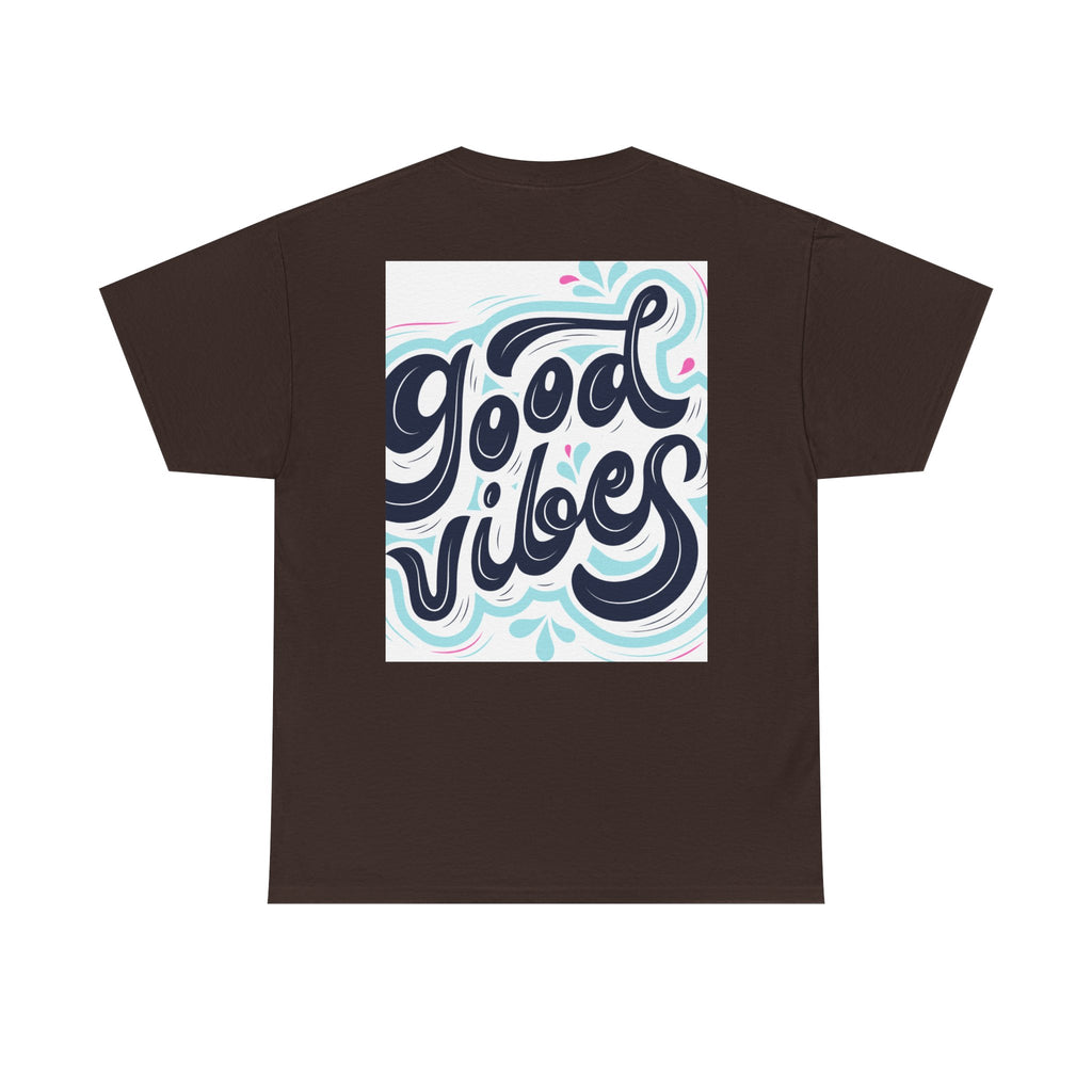 Good Vibes T-Shirt — Retro Hand-Lettered Graphic Tee