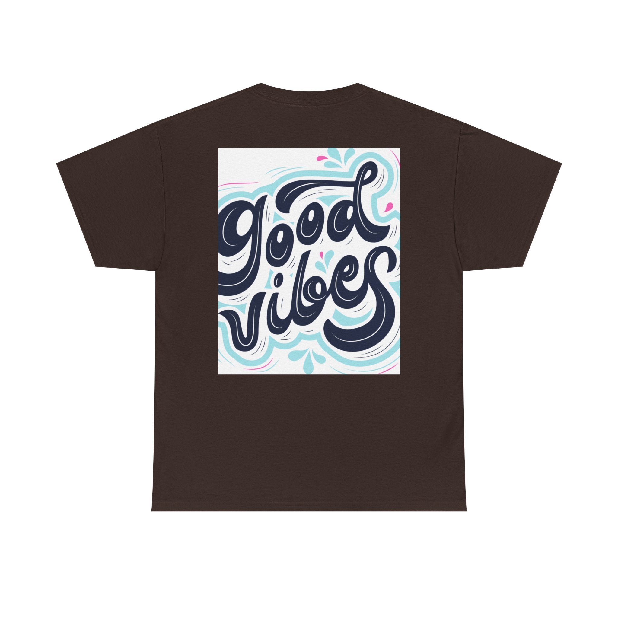 Good Vibes T-Shirt — Retro Hand-Lettered Graphic Tee