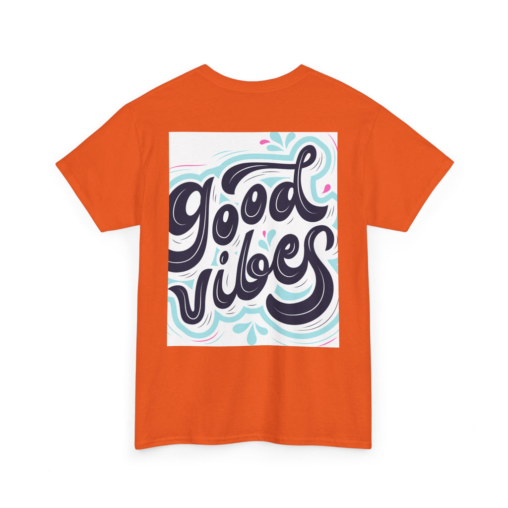 Good Vibes T-Shirt — Retro Hand-Lettered Graphic Tee