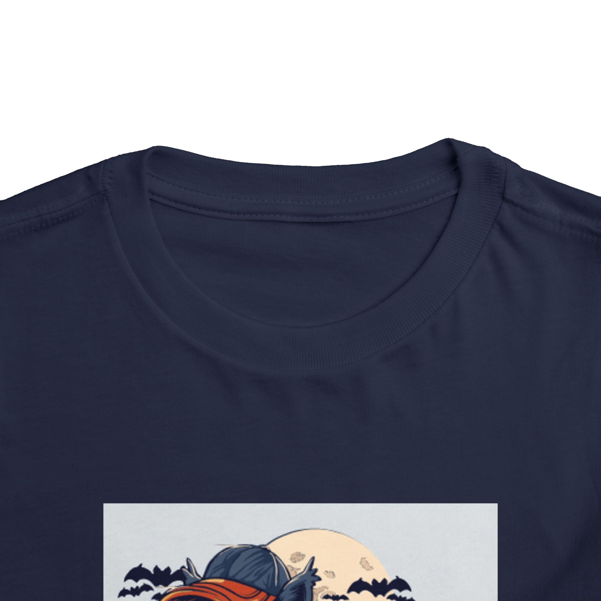 Toddler Halloween Skateboard Tee — Trick-or-Treat Puppy Pumpkin