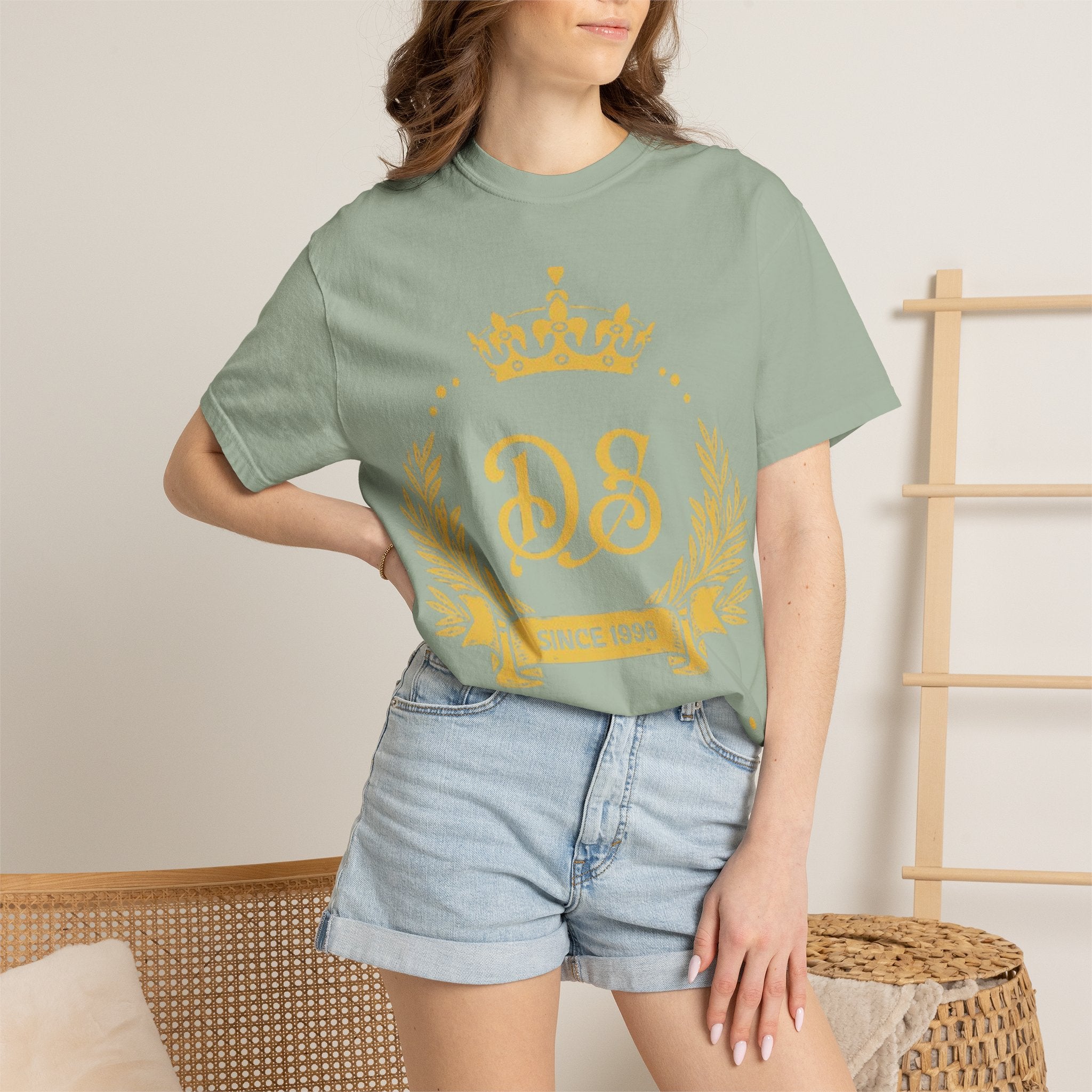 Crest Logo T-Shirt — "DS Since 1996" Vintage Crown Tee