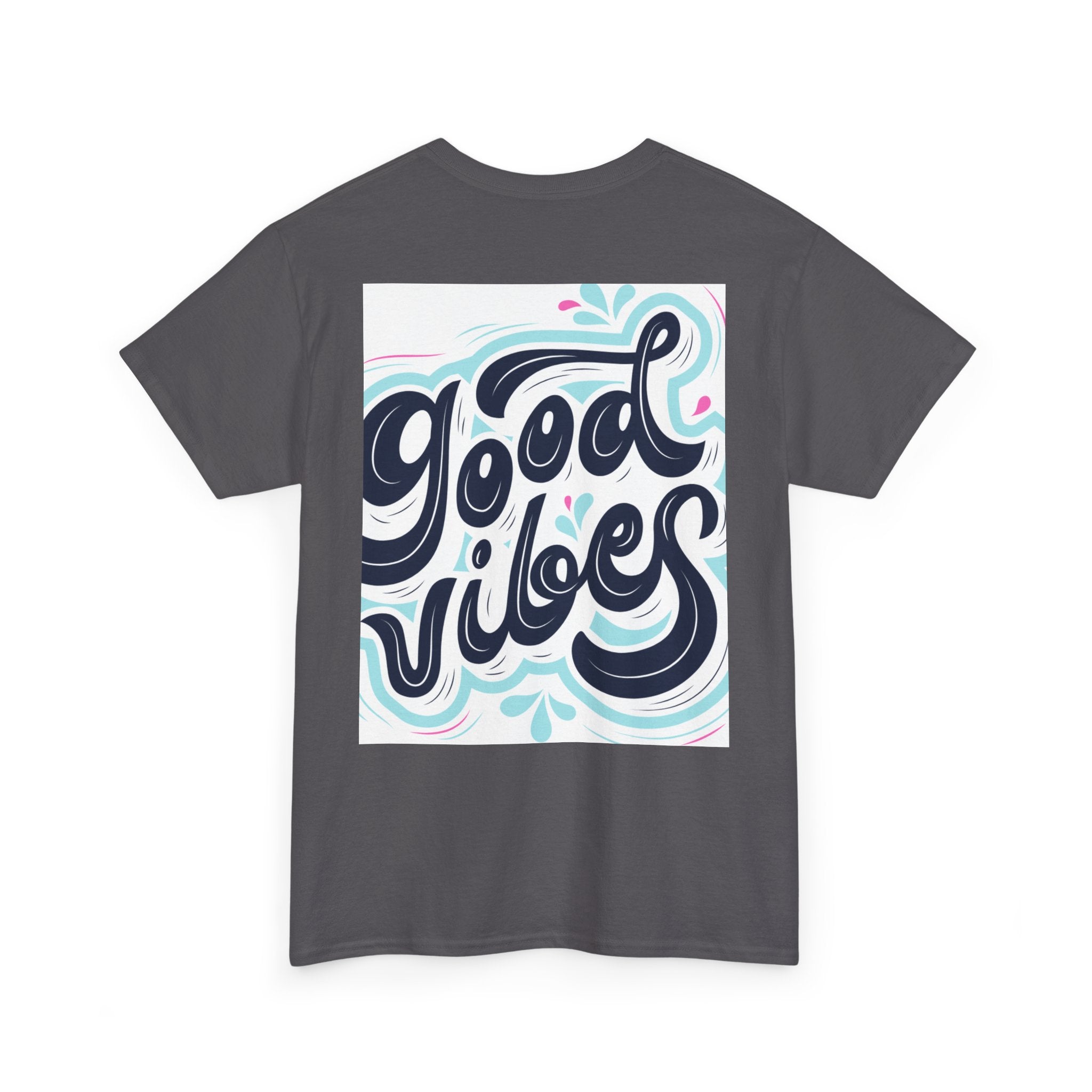 Good Vibes T-Shirt — Retro Hand-Lettered Graphic Tee