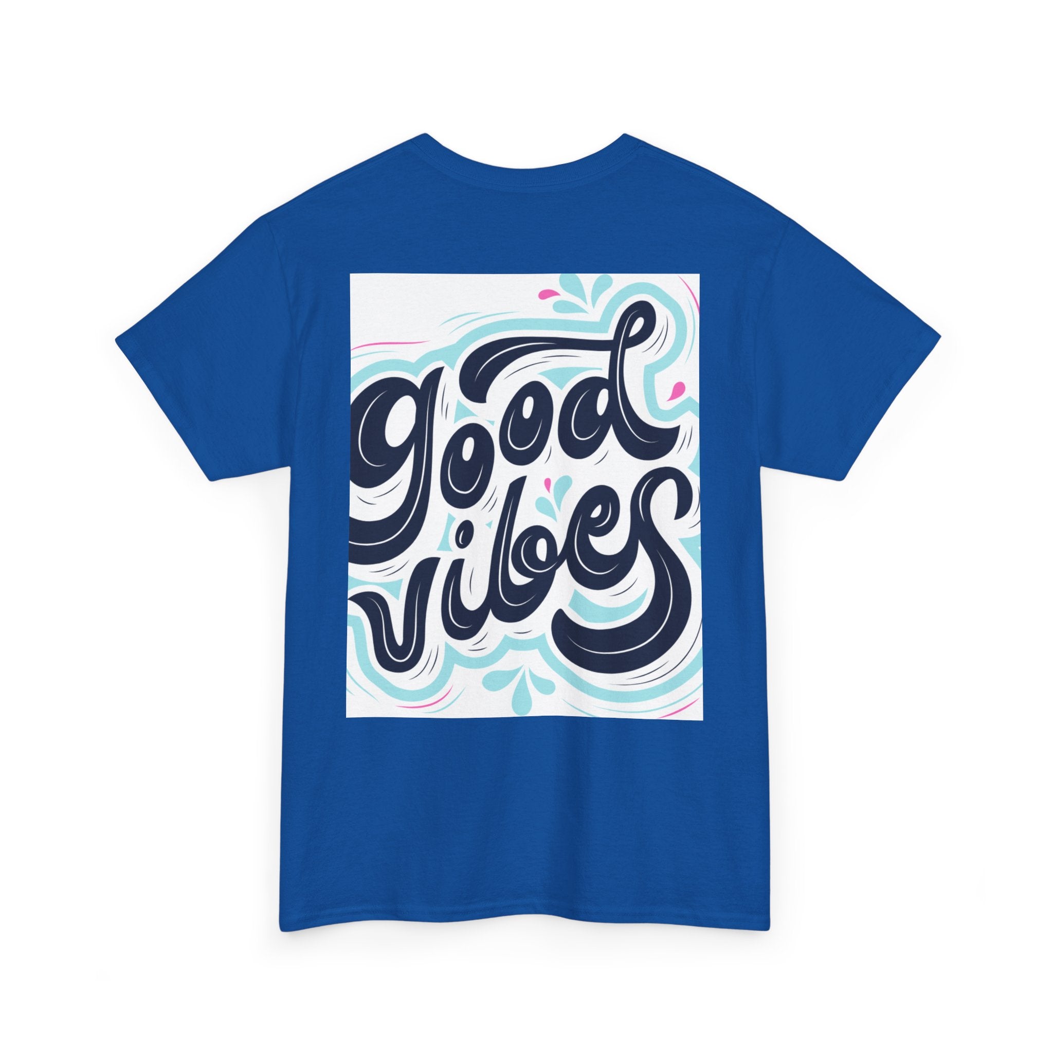 Good Vibes T-Shirt — Retro Hand-Lettered Graphic Tee
