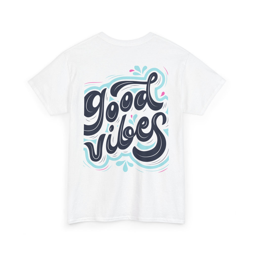 Good Vibes T-Shirt — Retro Hand-Lettered Graphic Tee