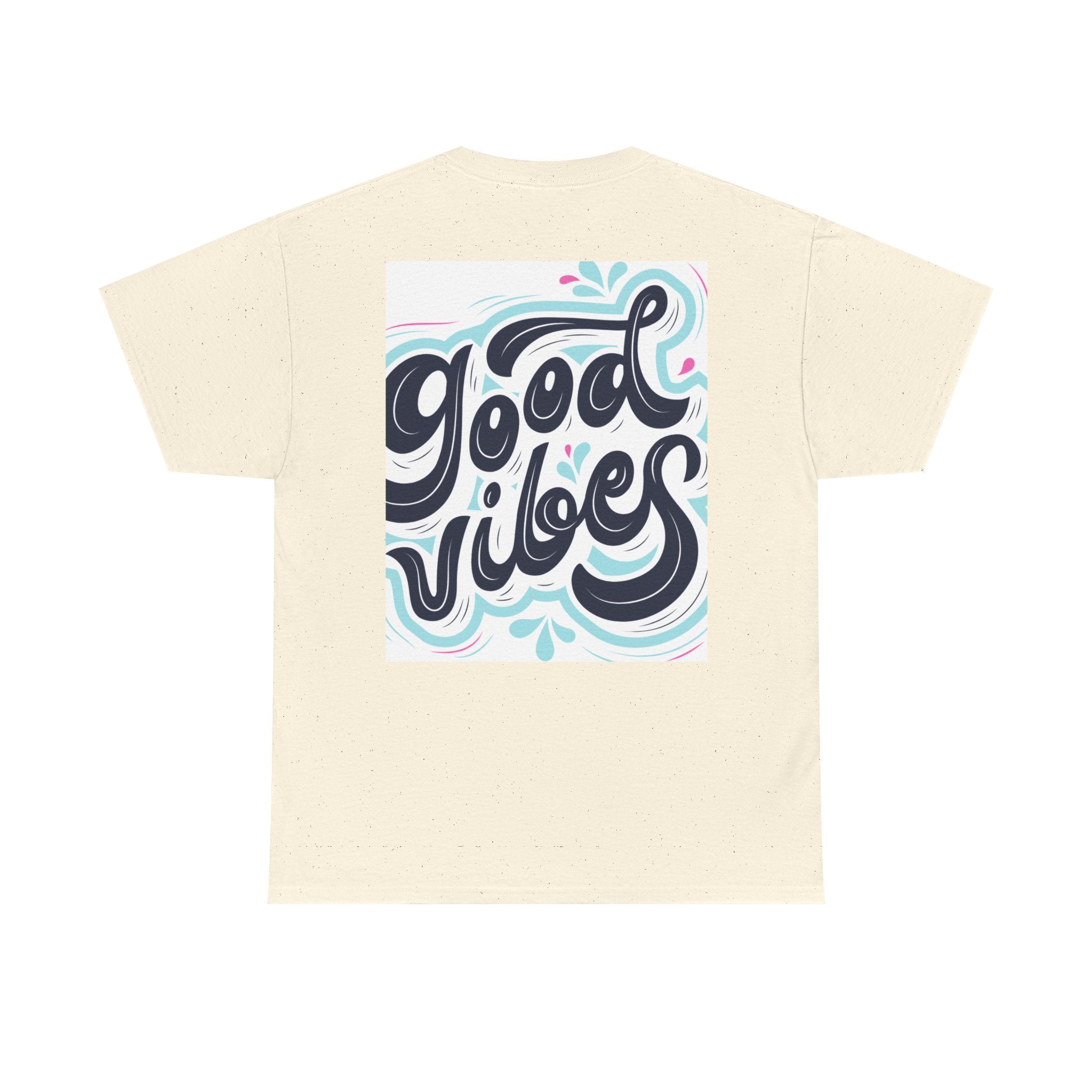 Good Vibes T-Shirt — Retro Hand-Lettered Graphic Tee