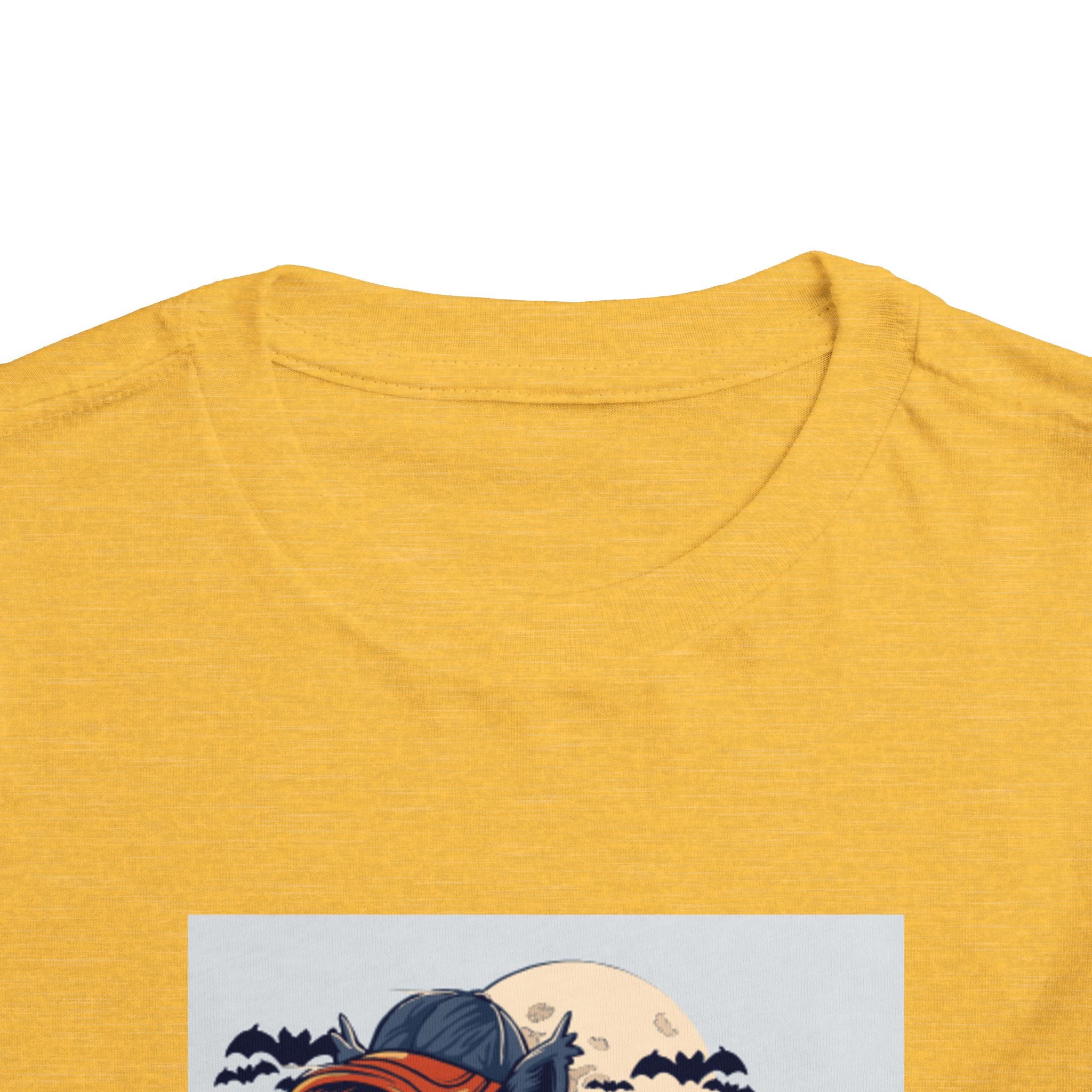Toddler Halloween Skateboard Tee — Trick-or-Treat Puppy Pumpkin