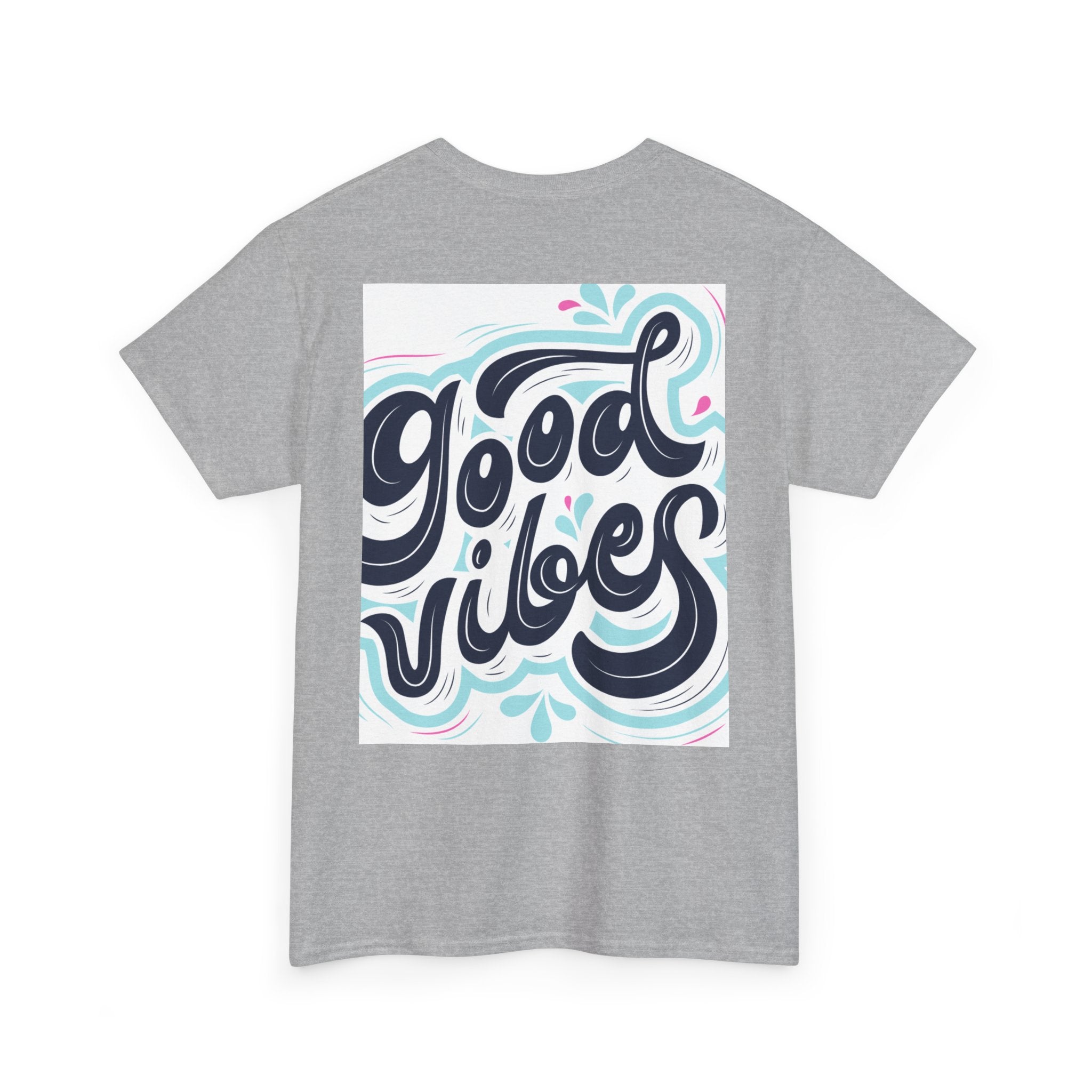 Good Vibes T-Shirt — Retro Hand-Lettered Graphic Tee