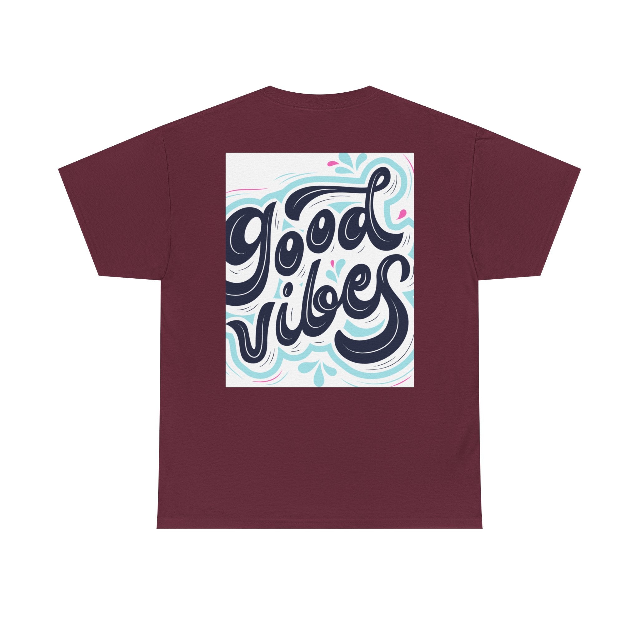 Good Vibes T-Shirt — Retro Hand-Lettered Graphic Tee
