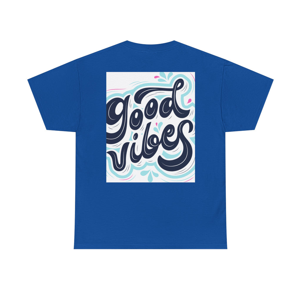 Good Vibes T-Shirt — Retro Hand-Lettered Graphic Tee