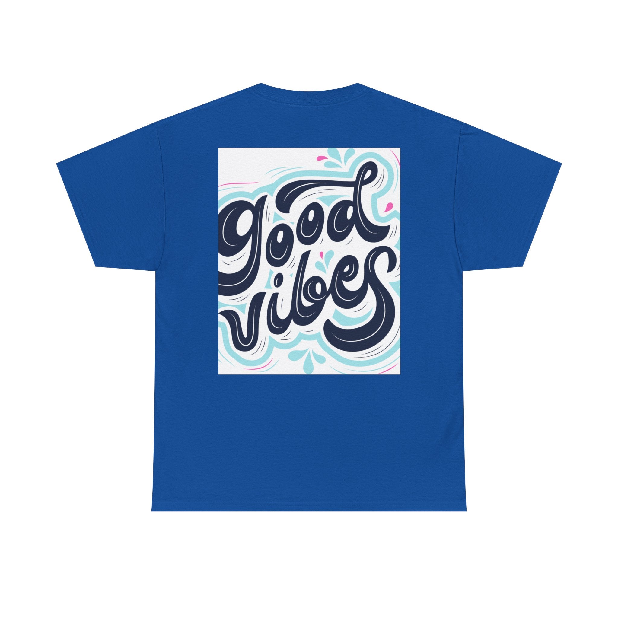 Good Vibes T-Shirt — Retro Hand-Lettered Graphic Tee
