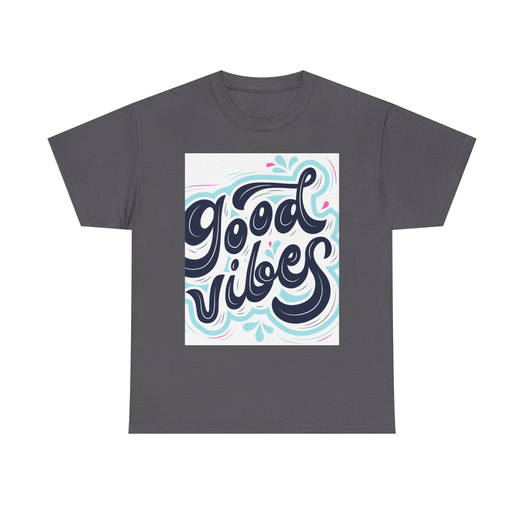 Good Vibes T-Shirt — Retro Hand-Lettered Graphic Tee