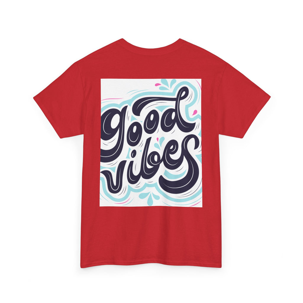 Good Vibes T-Shirt — Retro Hand-Lettered Graphic Tee