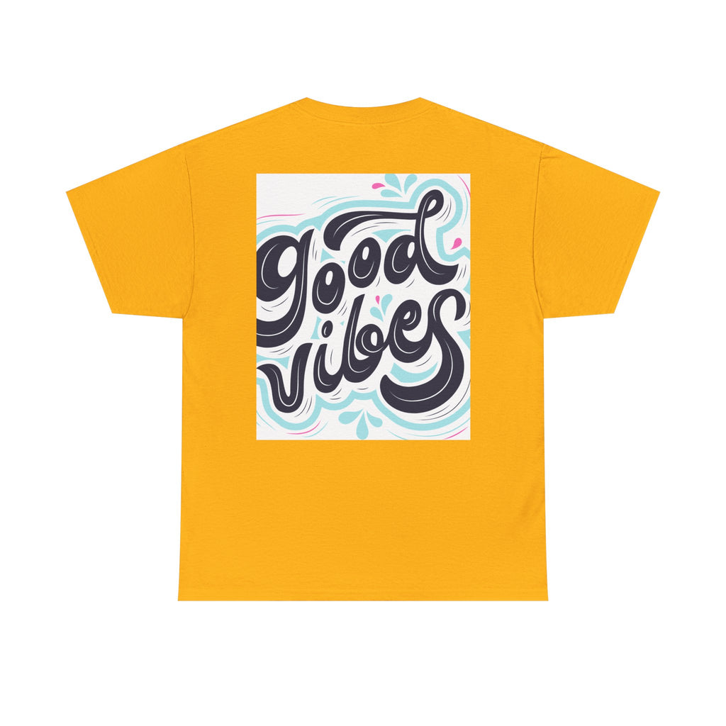 Good Vibes T-Shirt — Retro Hand-Lettered Graphic Tee