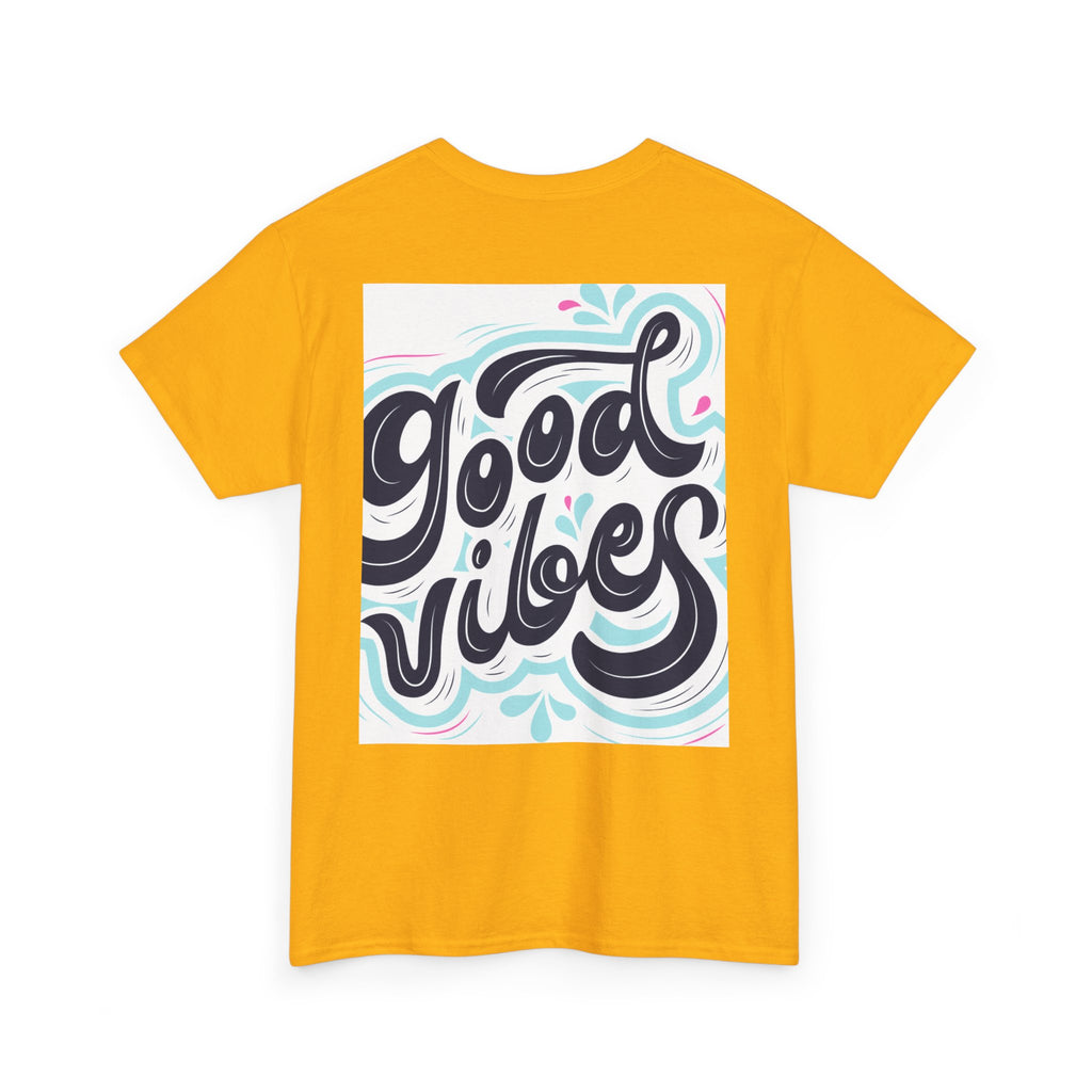 Good Vibes T-Shirt — Retro Hand-Lettered Graphic Tee