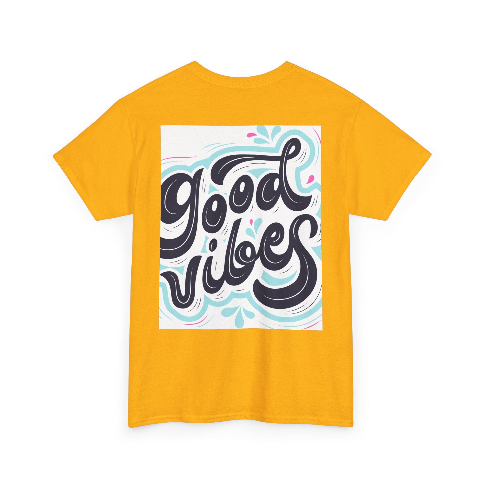 Good Vibes T-Shirt — Retro Hand-Lettered Graphic Tee