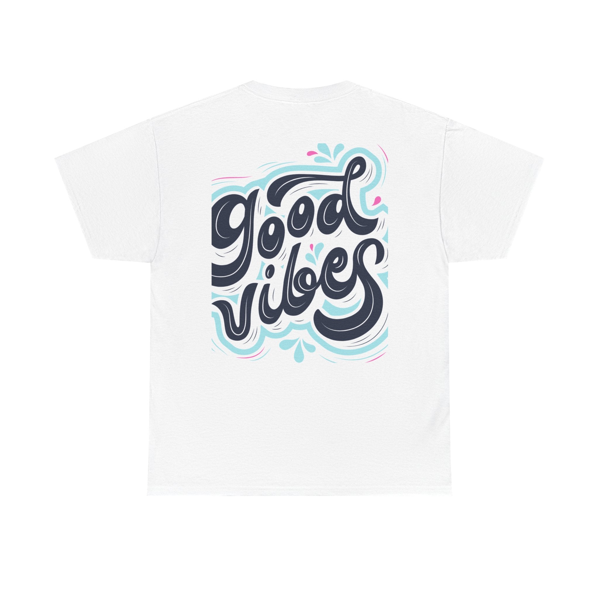 Good Vibes T-Shirt — Retro Hand-Lettered Graphic Tee