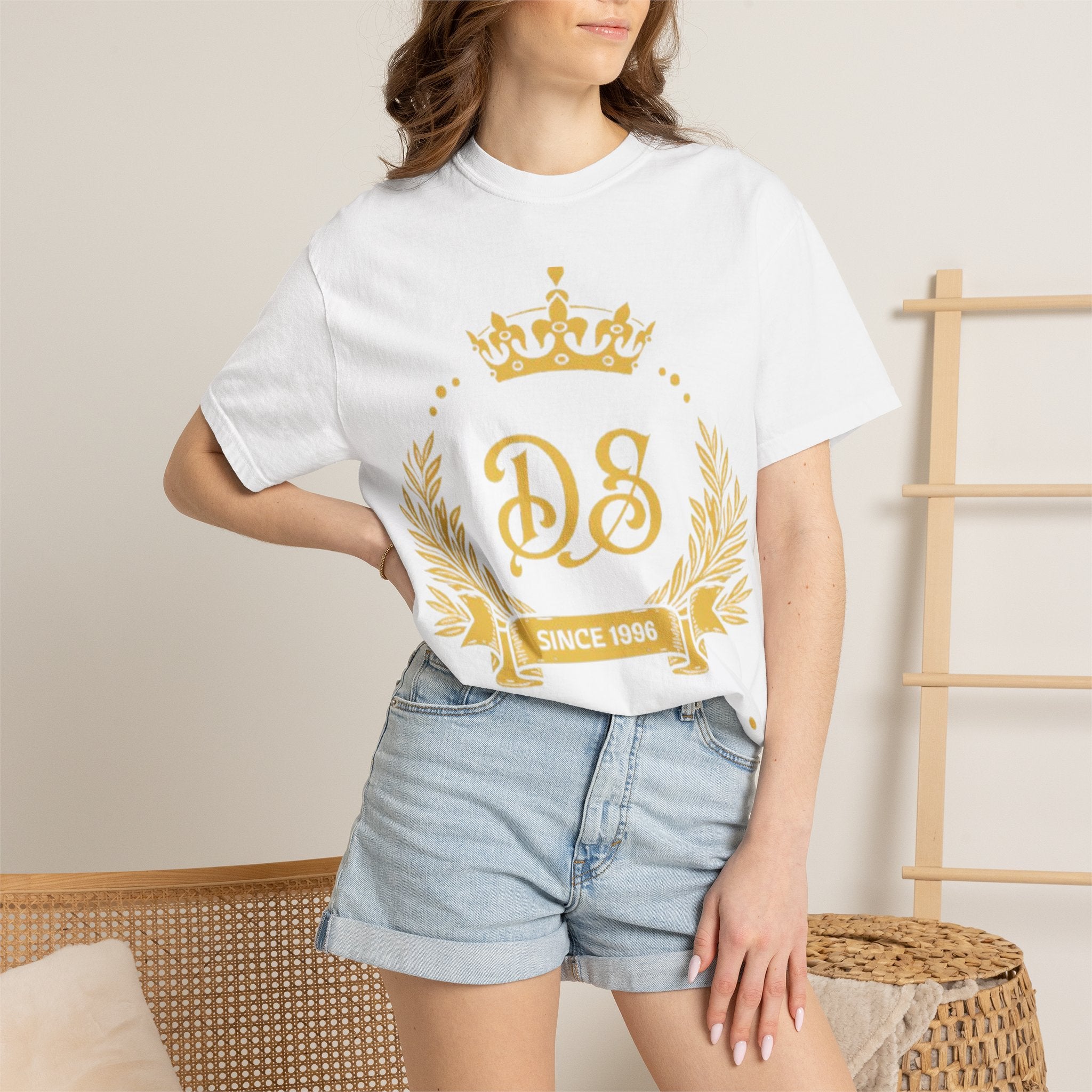 Crest Logo T-Shirt — "DS Since 1996" Vintage Crown Tee