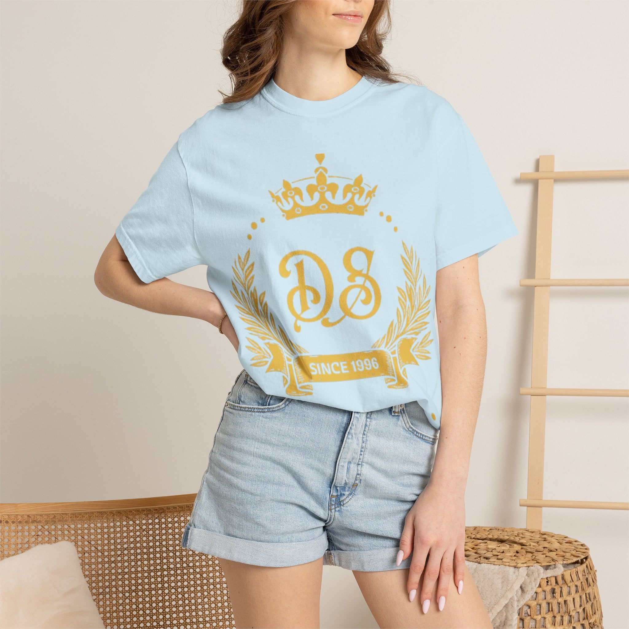 Crest Logo T-Shirt — "DS Since 1996" Vintage Crown Tee