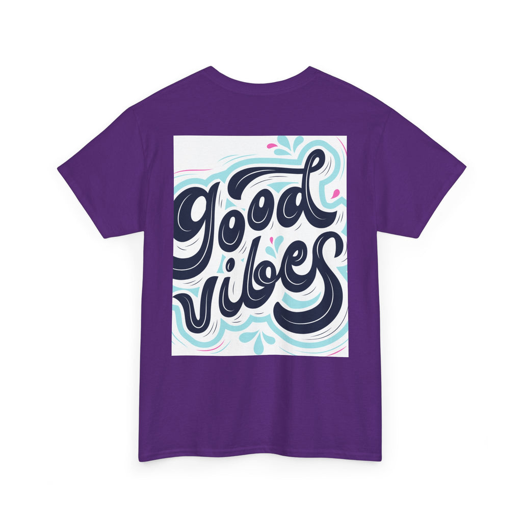 Good Vibes T-Shirt — Retro Hand-Lettered Graphic Tee
