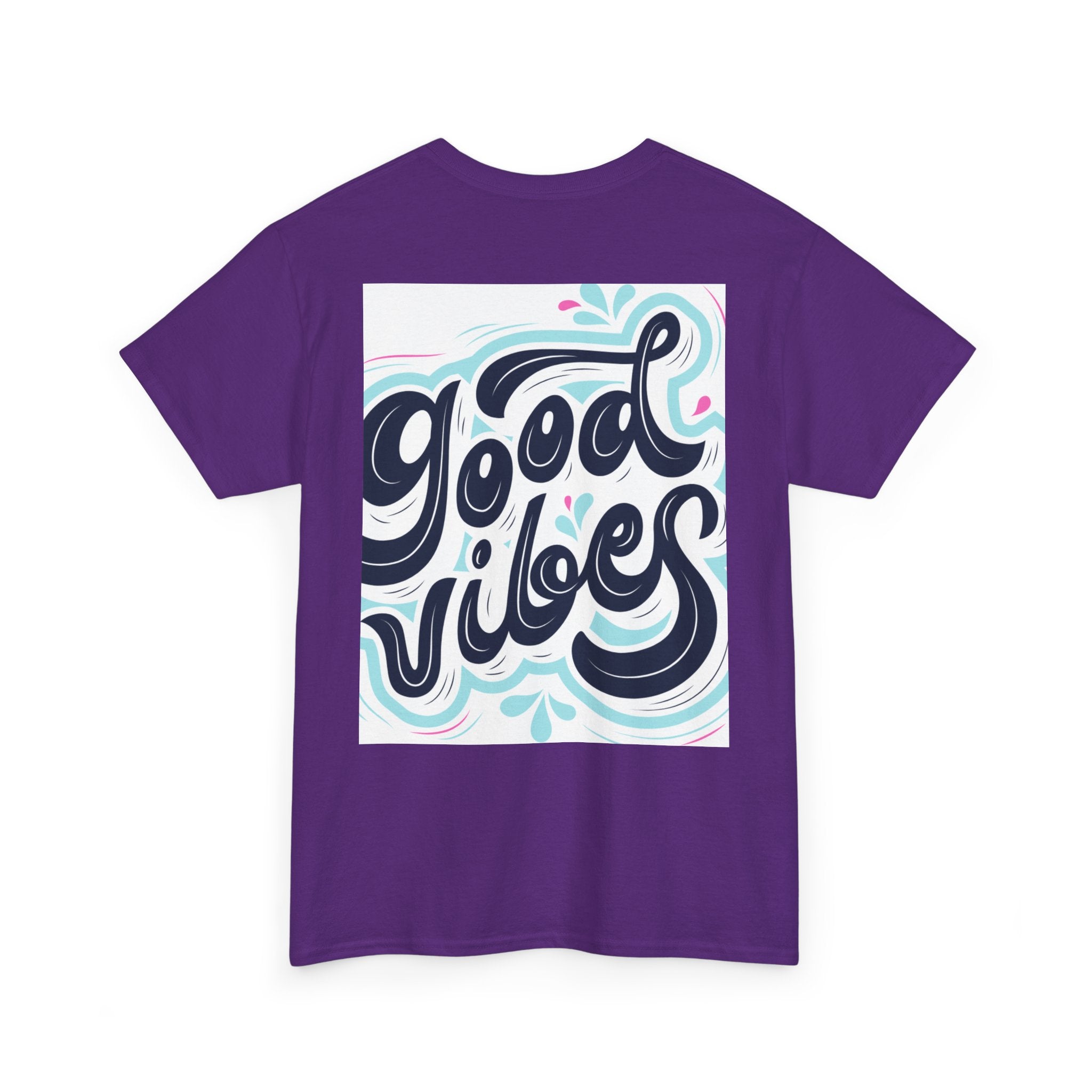 Good Vibes T-Shirt — Retro Hand-Lettered Graphic Tee