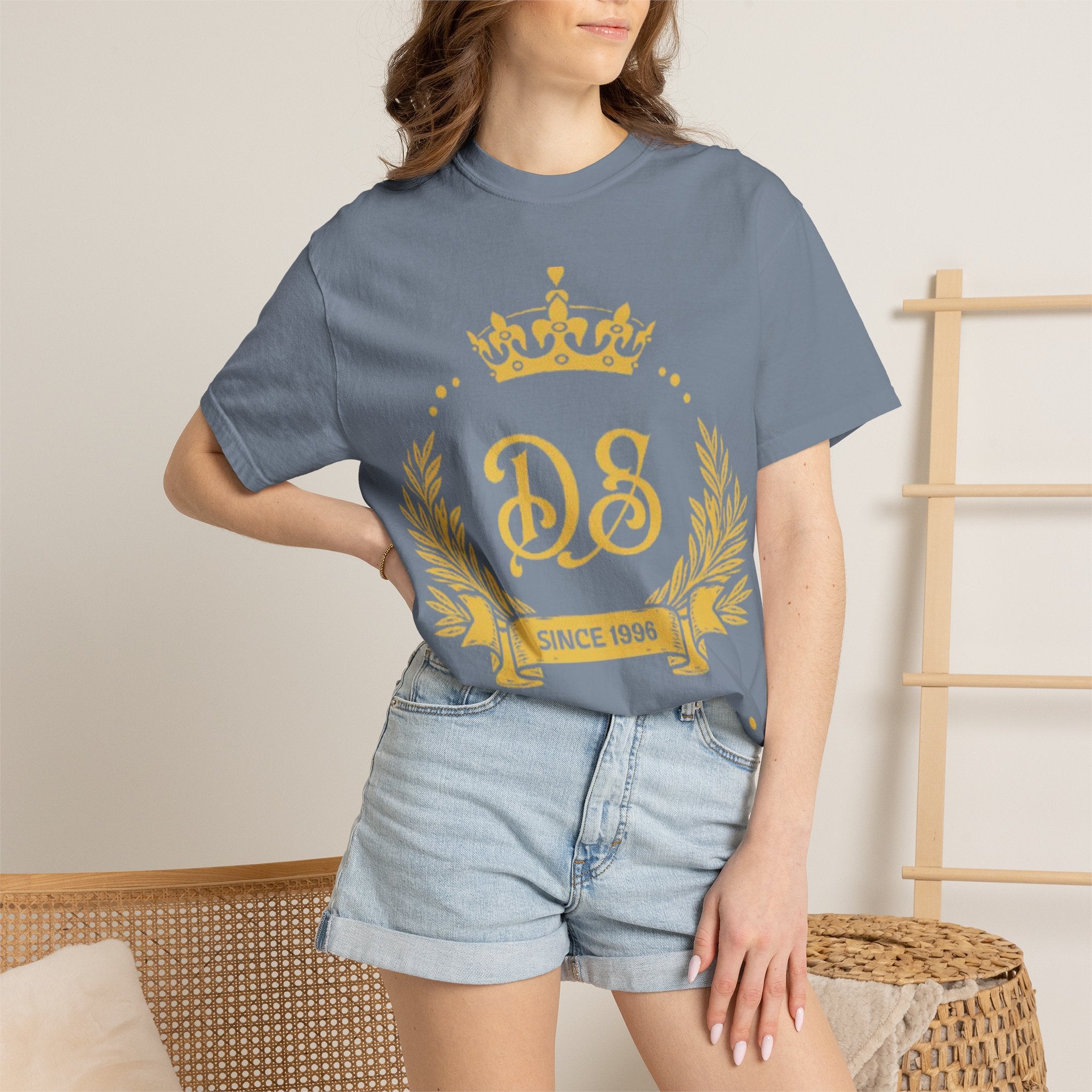 Crest Logo T-Shirt — "DS Since 1996" Vintage Crown Tee