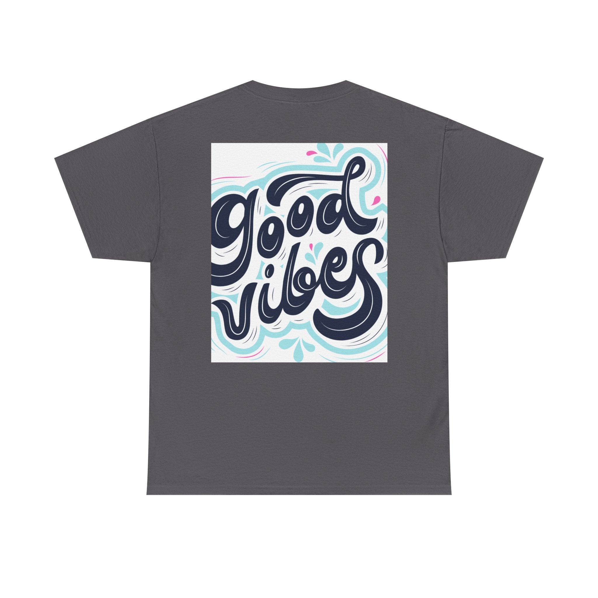 Good Vibes T-Shirt — Retro Hand-Lettered Graphic Tee