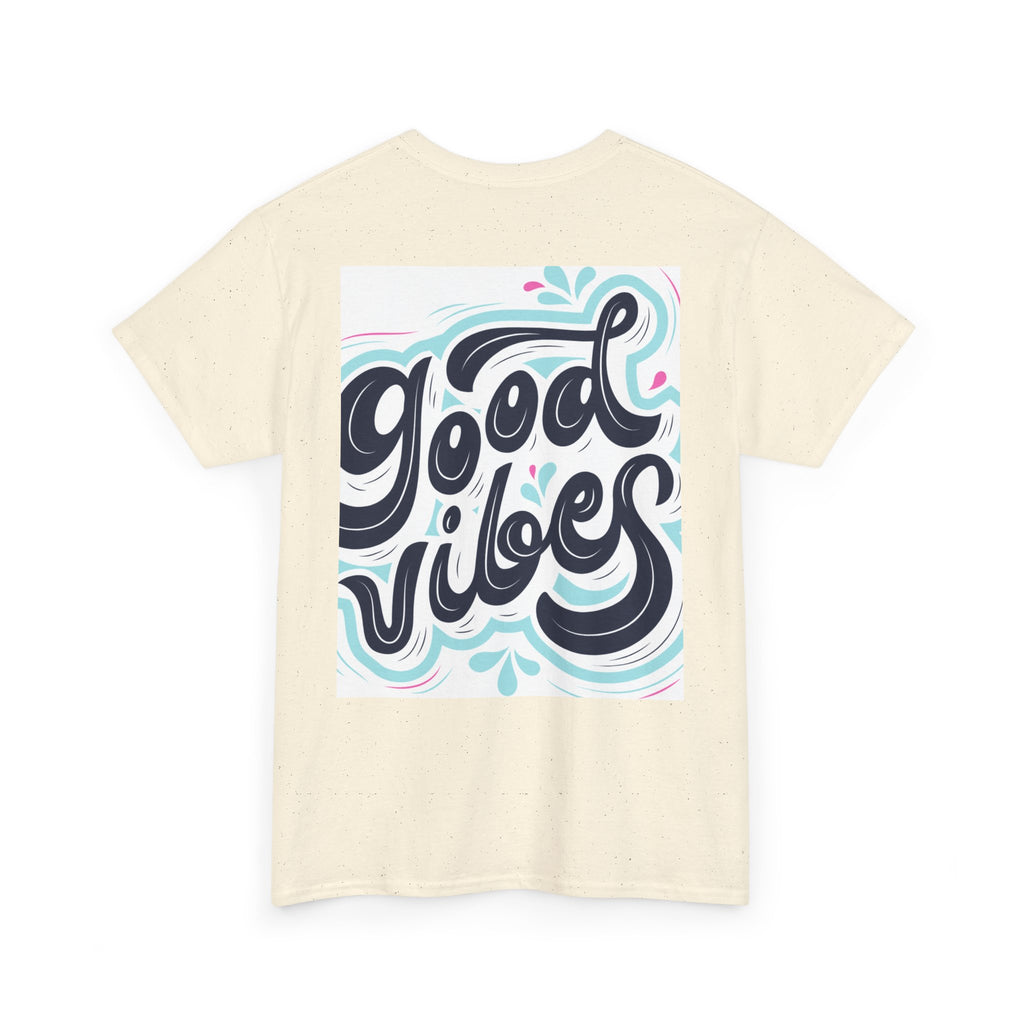 Good Vibes T-Shirt — Retro Hand-Lettered Graphic Tee